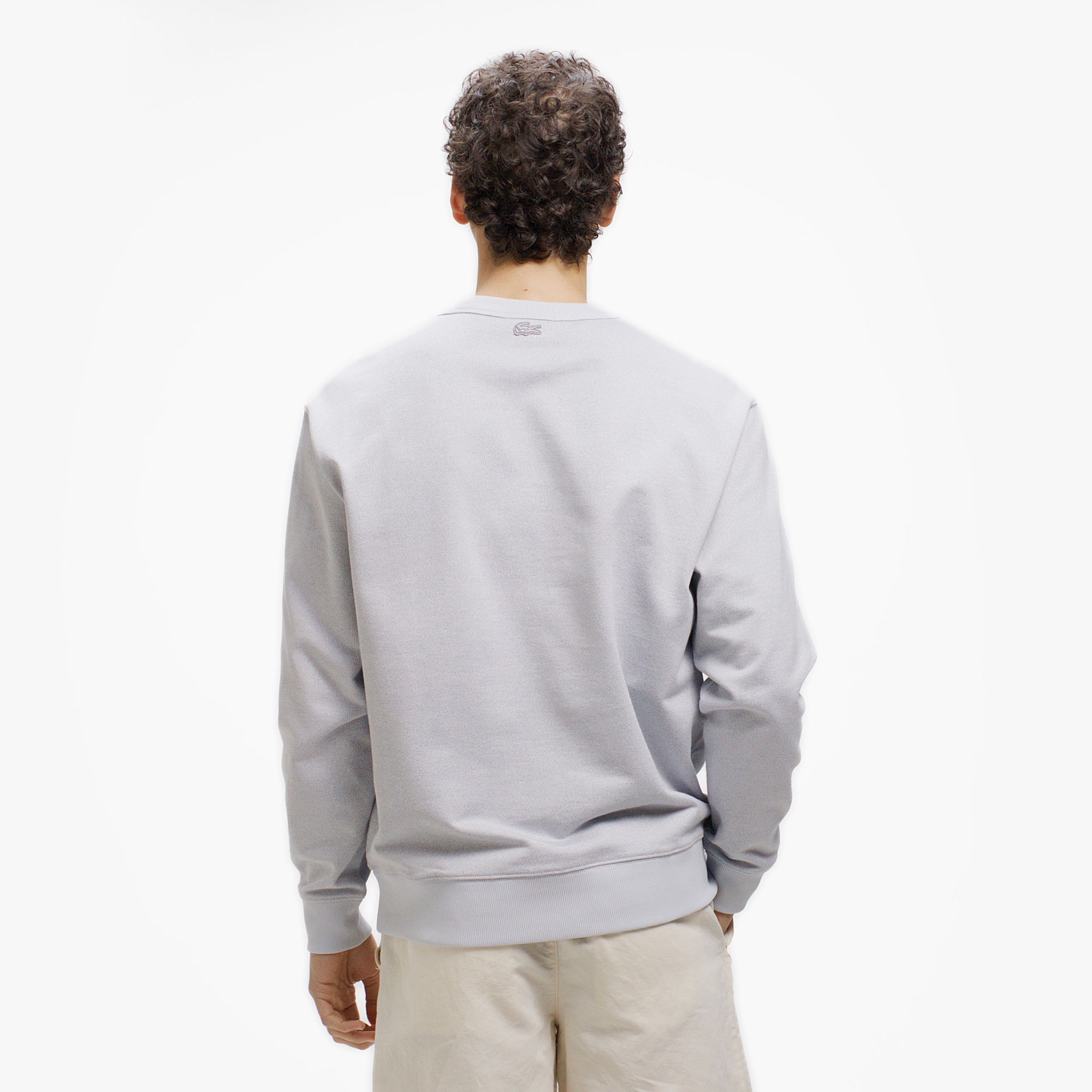 クルーネックヘザースウェット