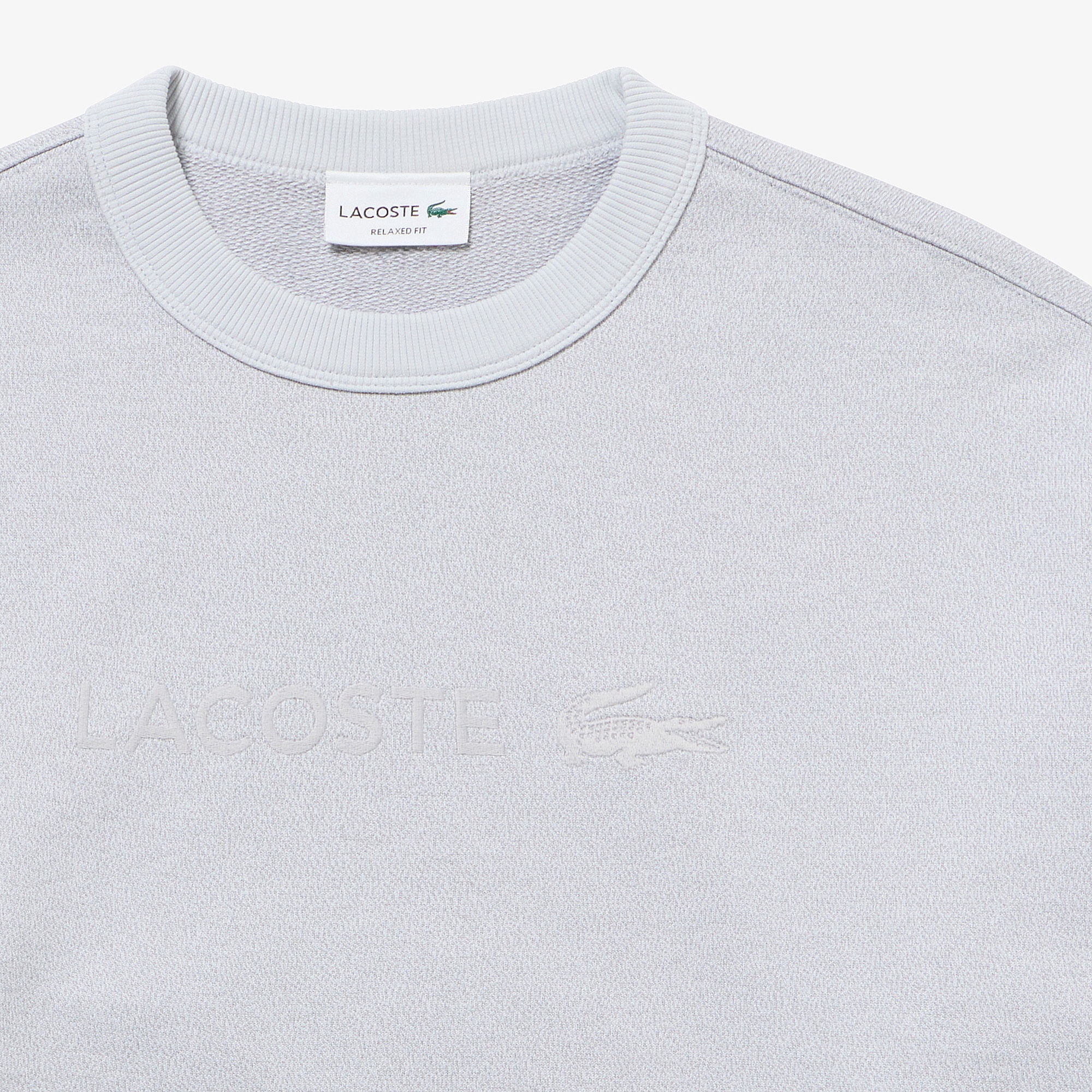 クルーネックヘザースウェット