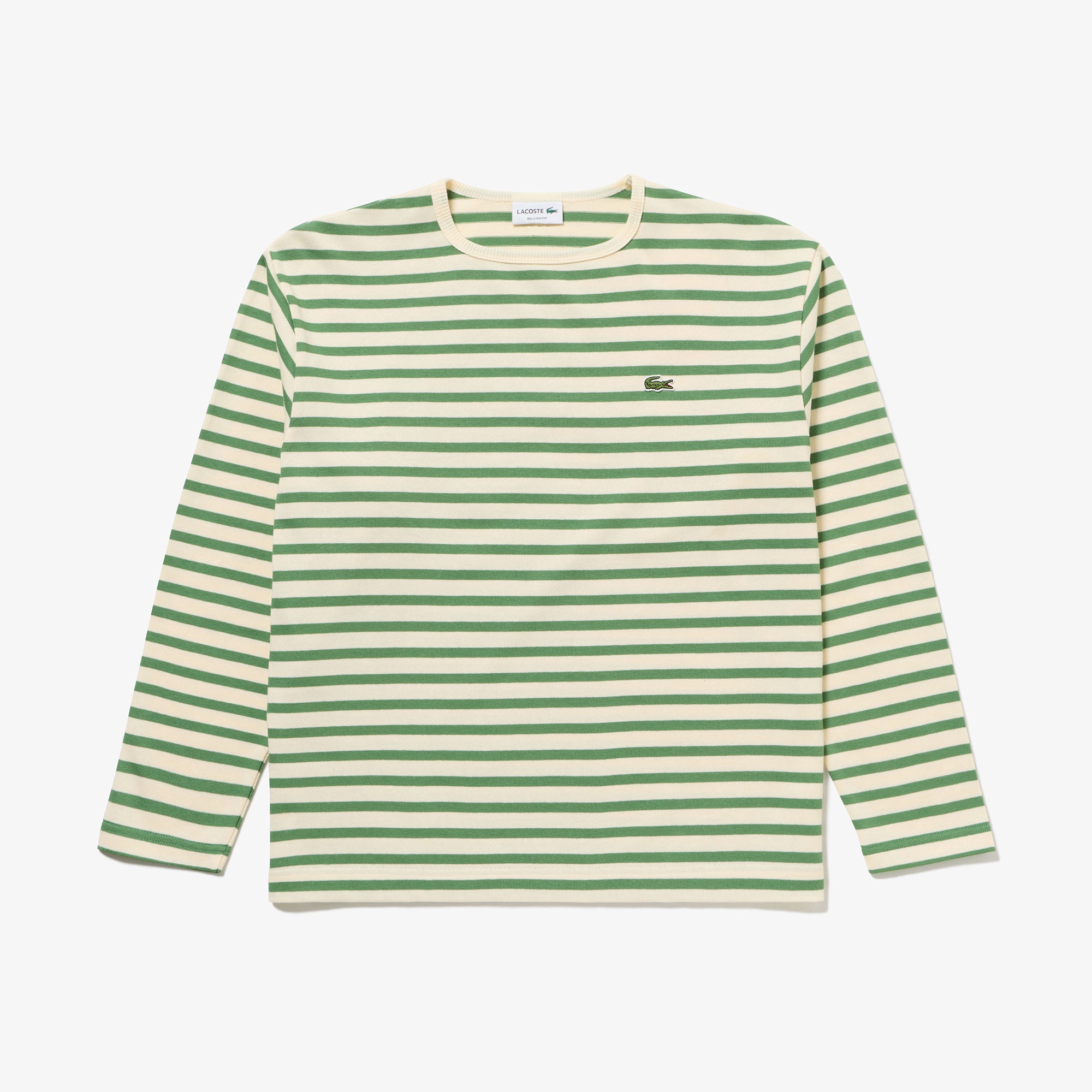 スクエアネックボーダーTシャツ