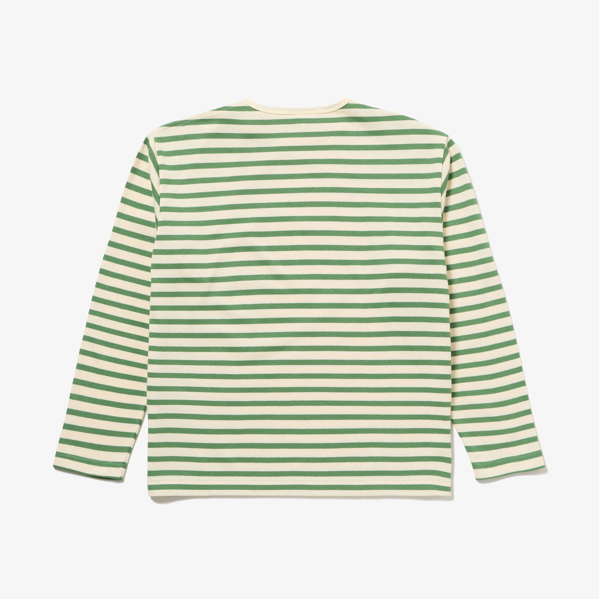 スクエアネックボーダーTシャツ