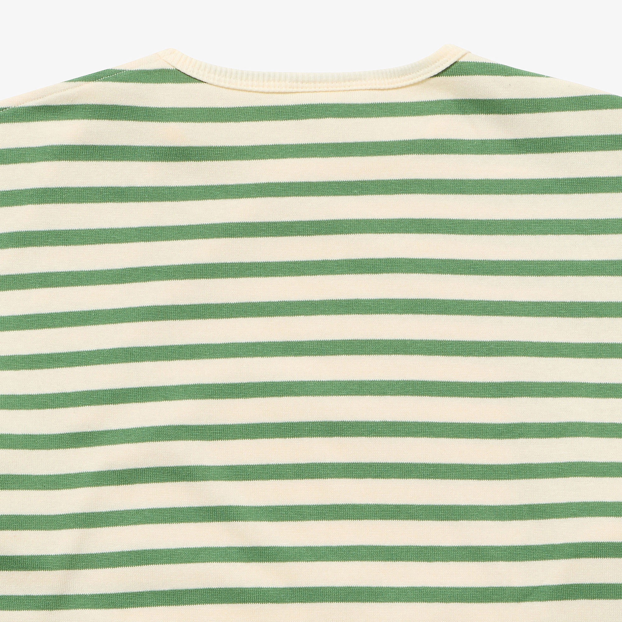 スクエアネックボーダーTシャツ