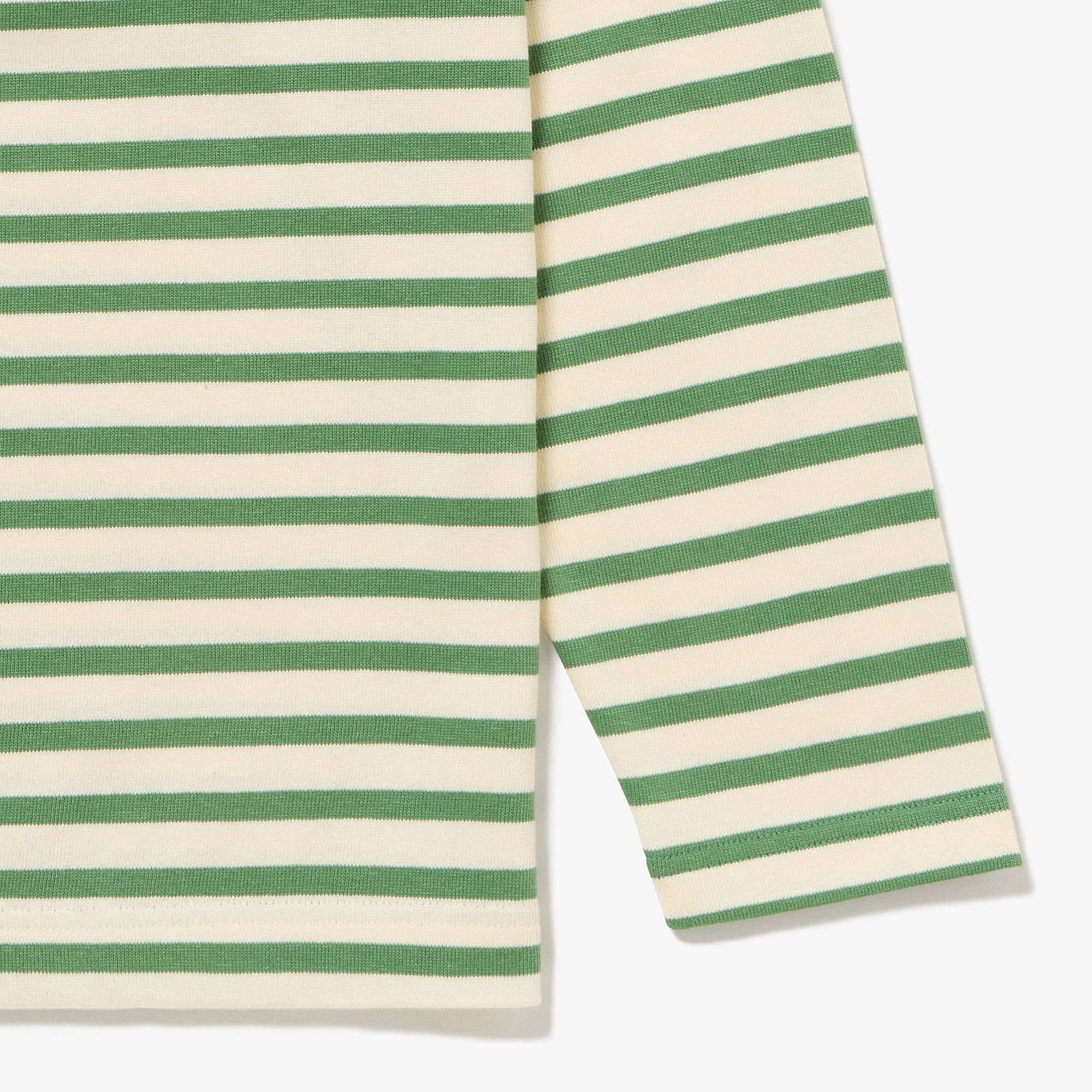 スクエアネックボーダーTシャツ