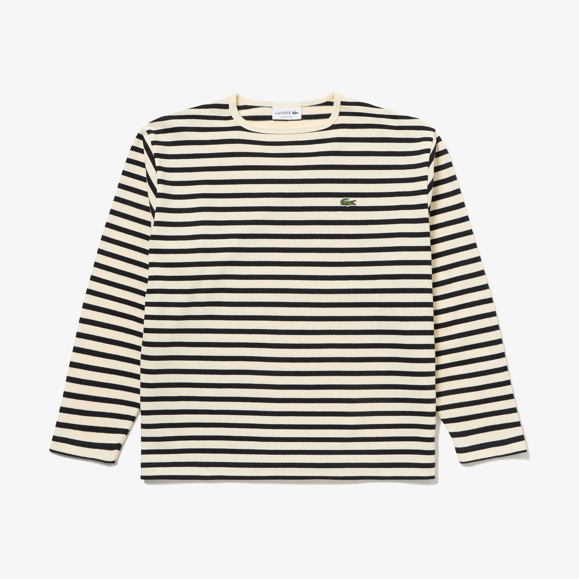 スクエアネックボーダーTシャツ