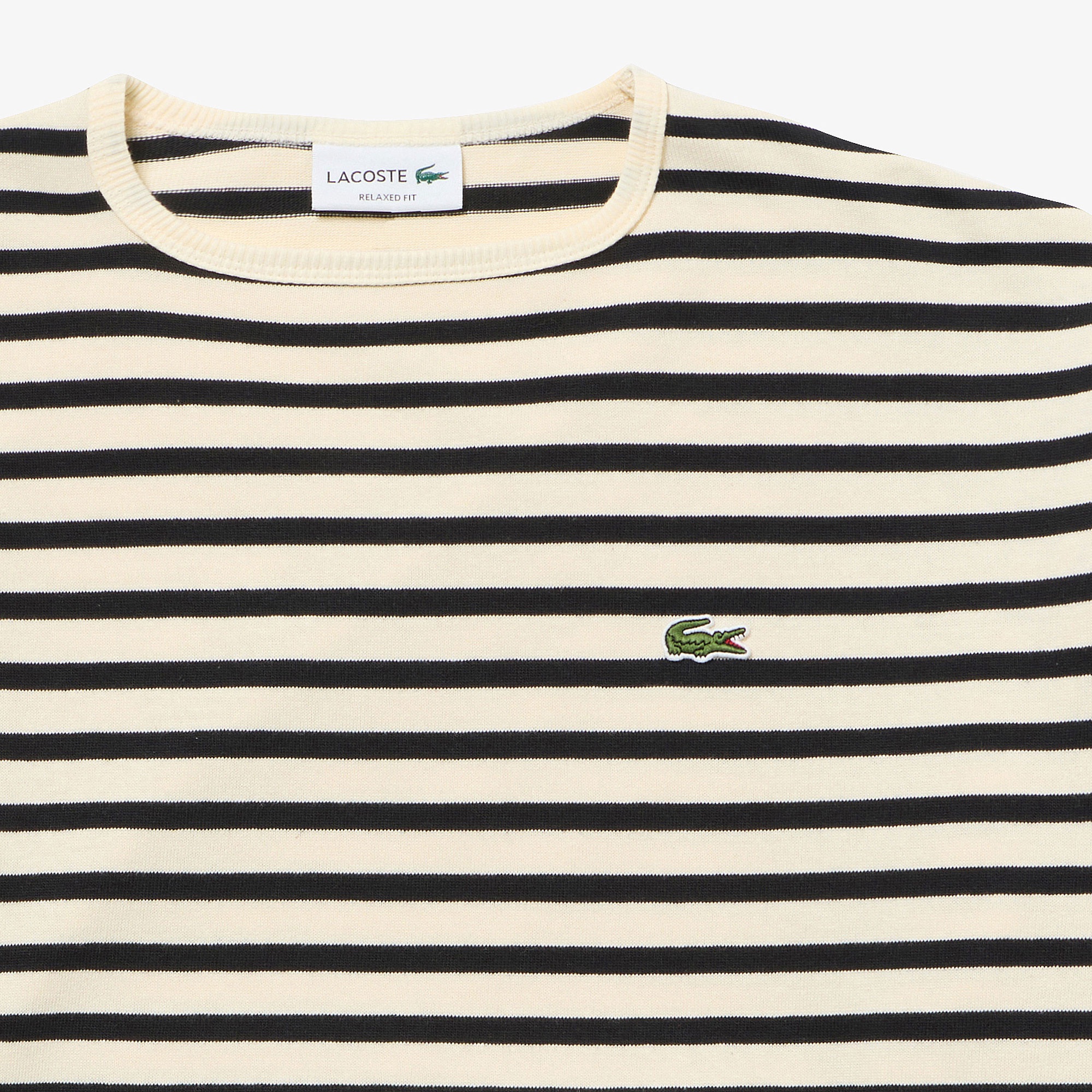 スクエアネックボーダーTシャツ