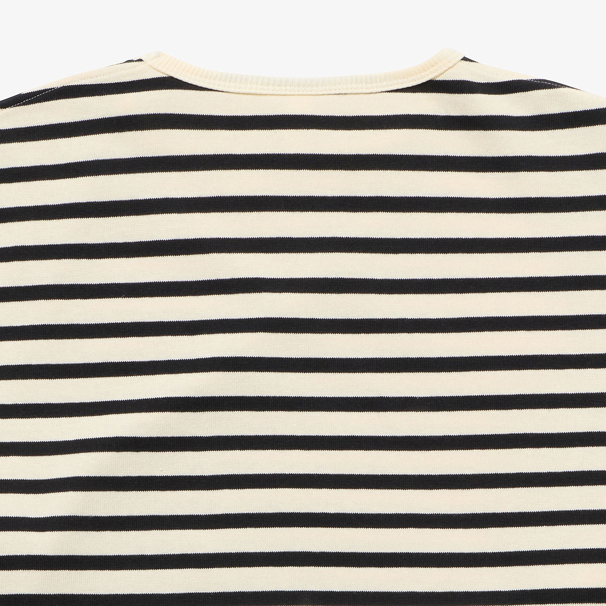 スクエアネックボーダーTシャツ