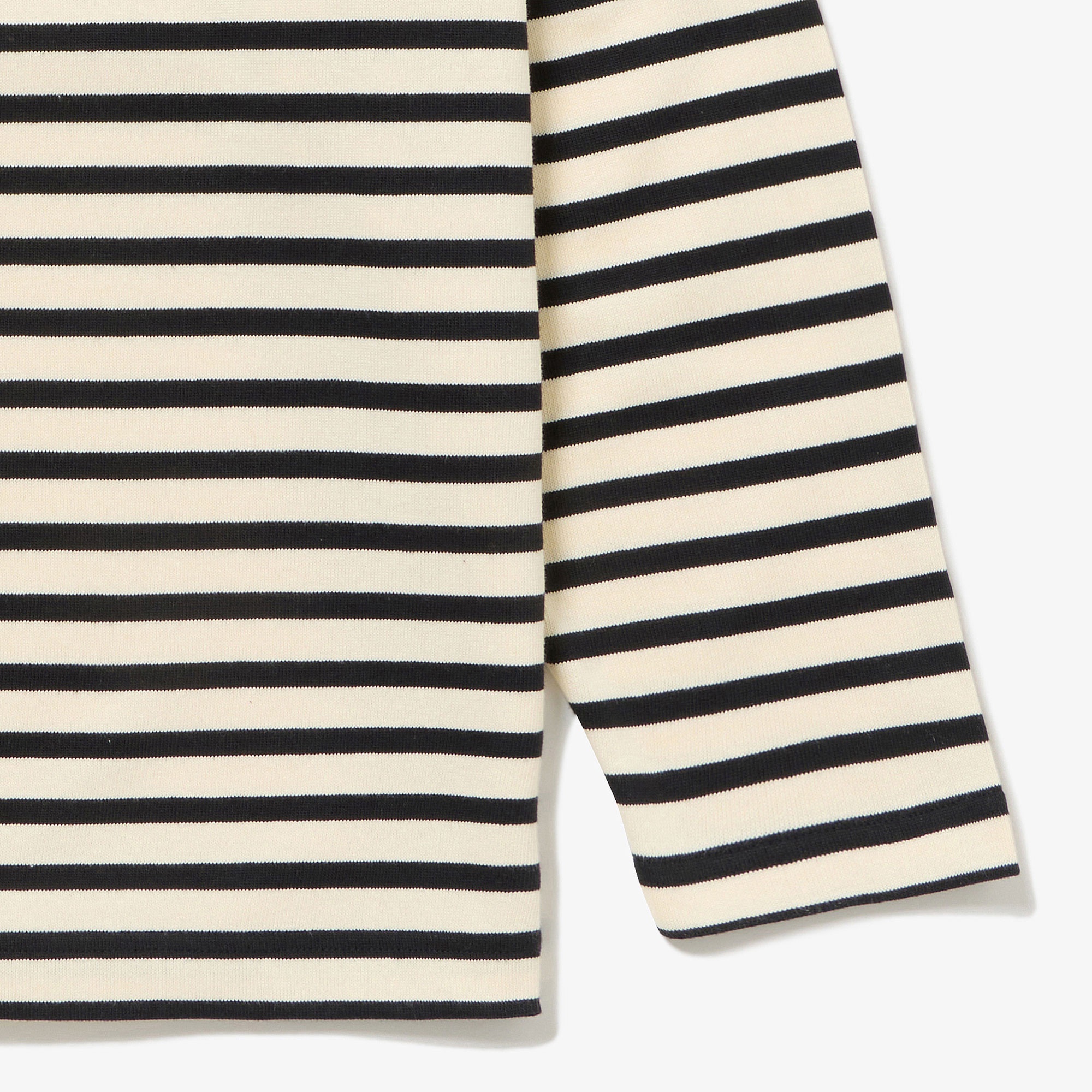 スクエアネックボーダーTシャツ