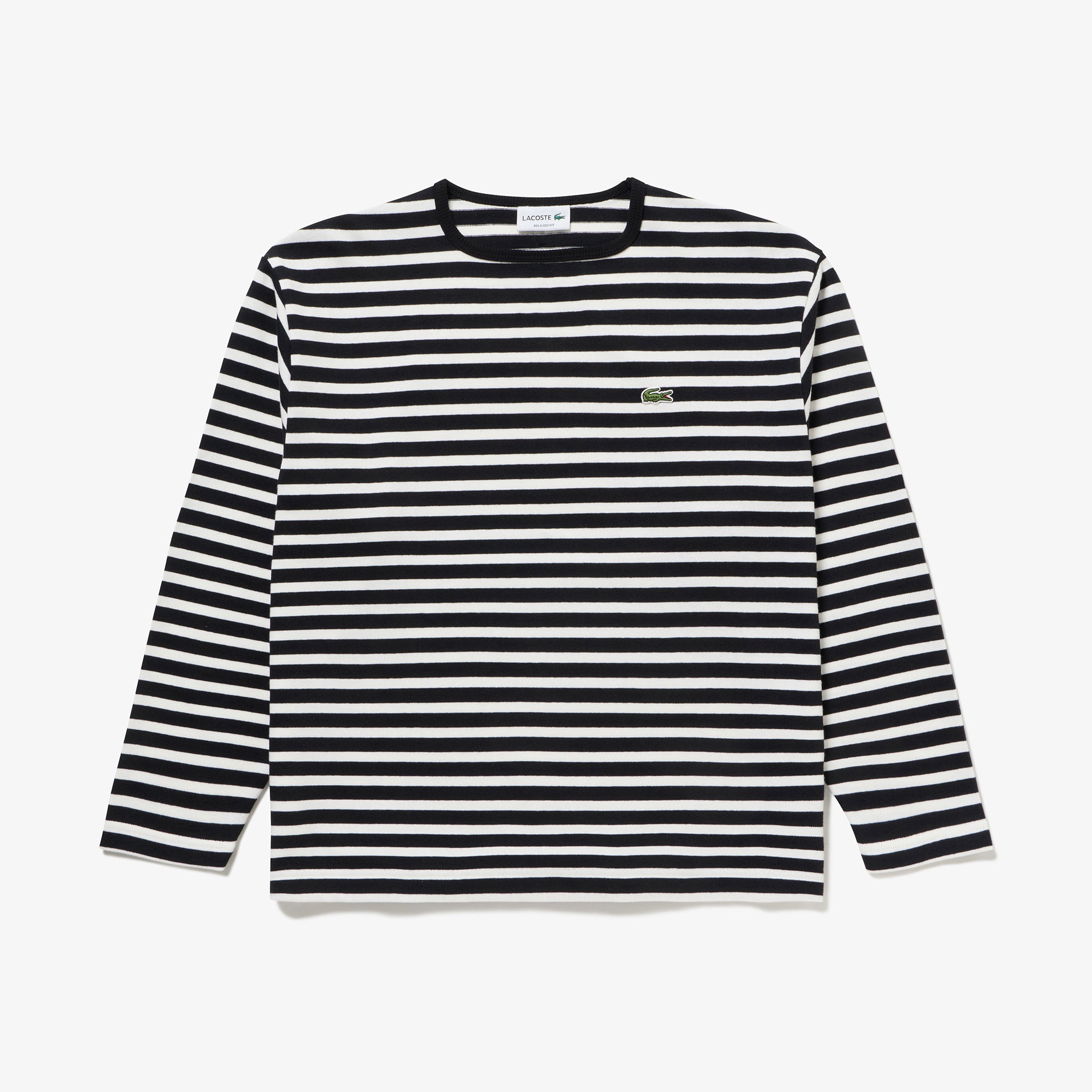 スクエアネックボーダーTシャツ