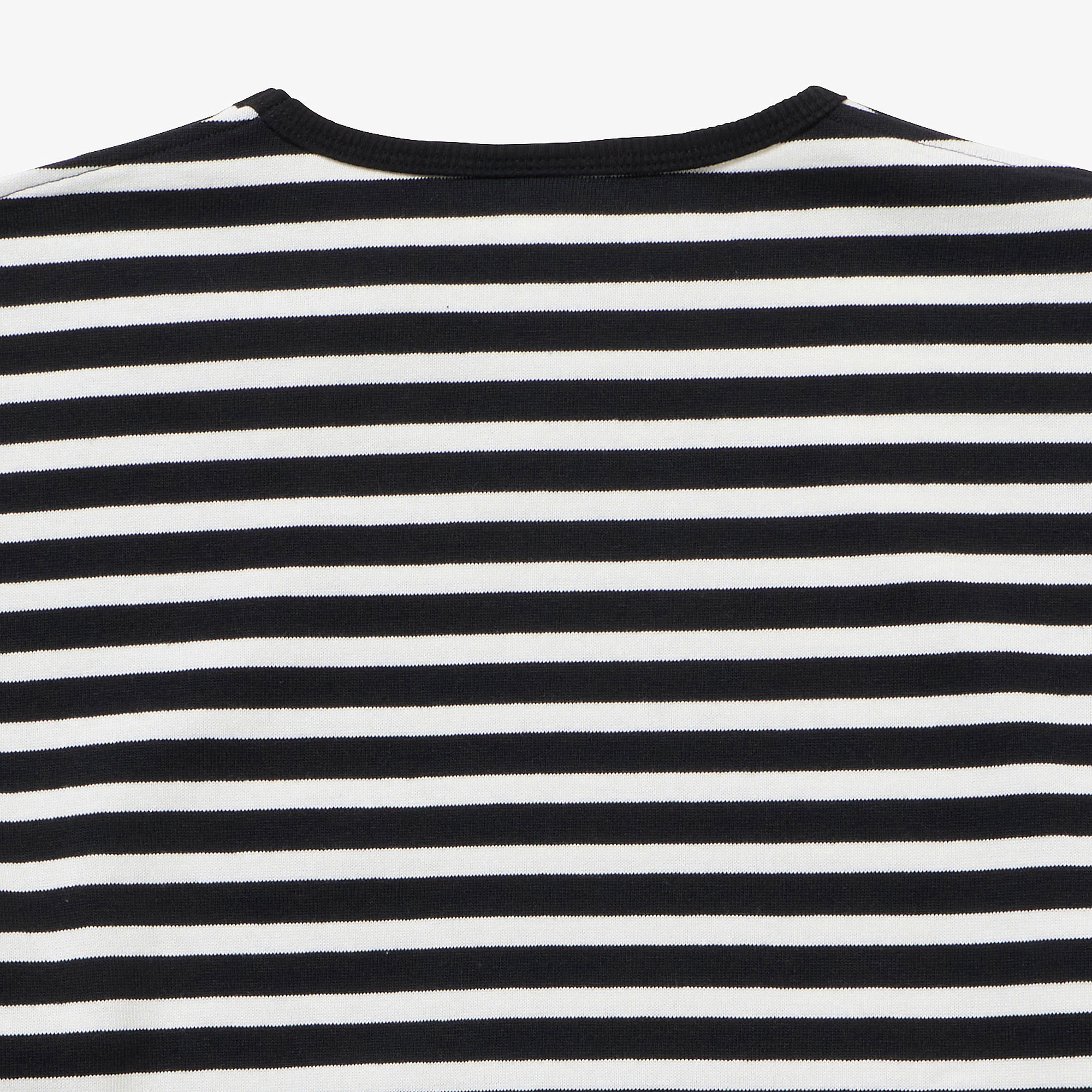 スクエアネックボーダーTシャツ