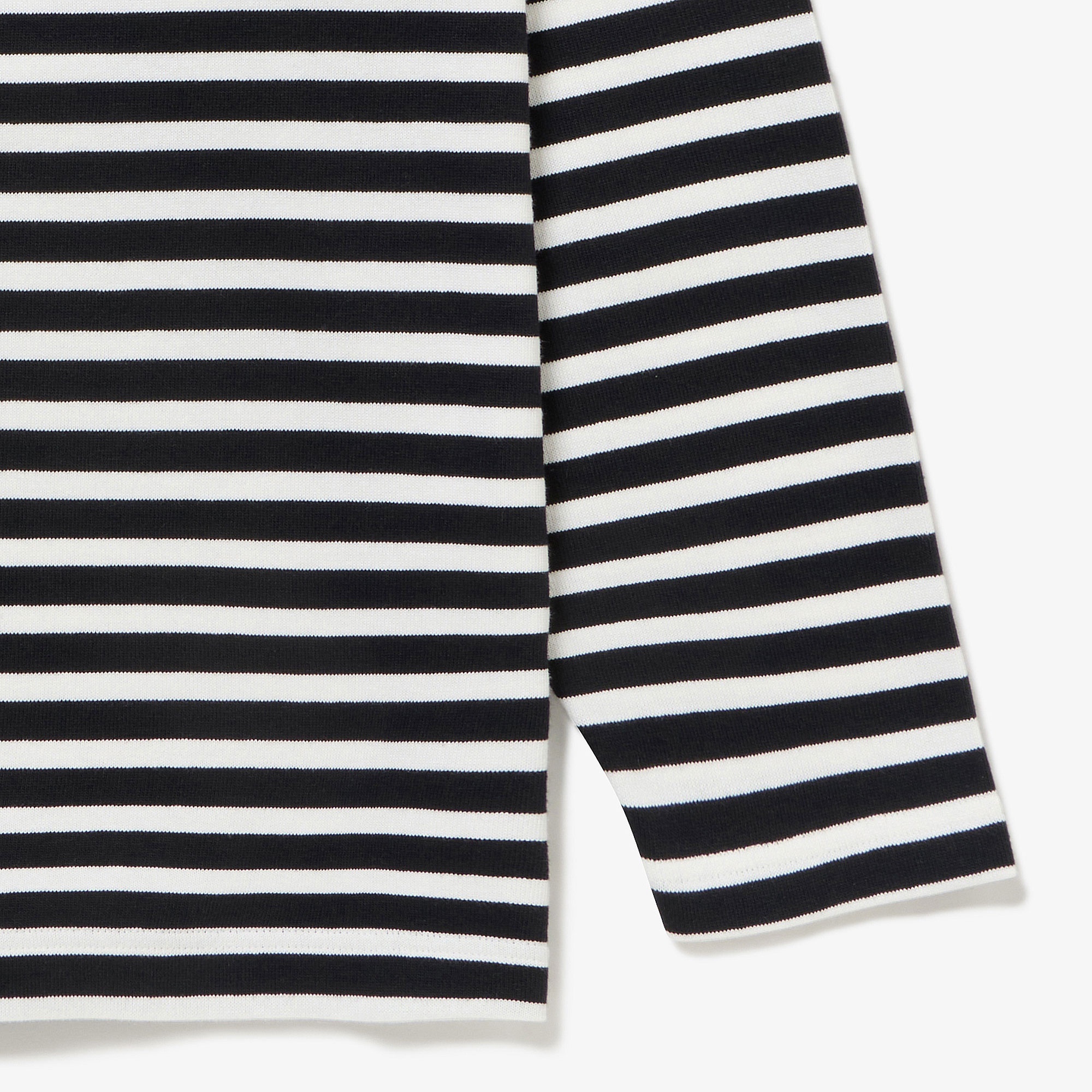 スクエアネックボーダーTシャツ