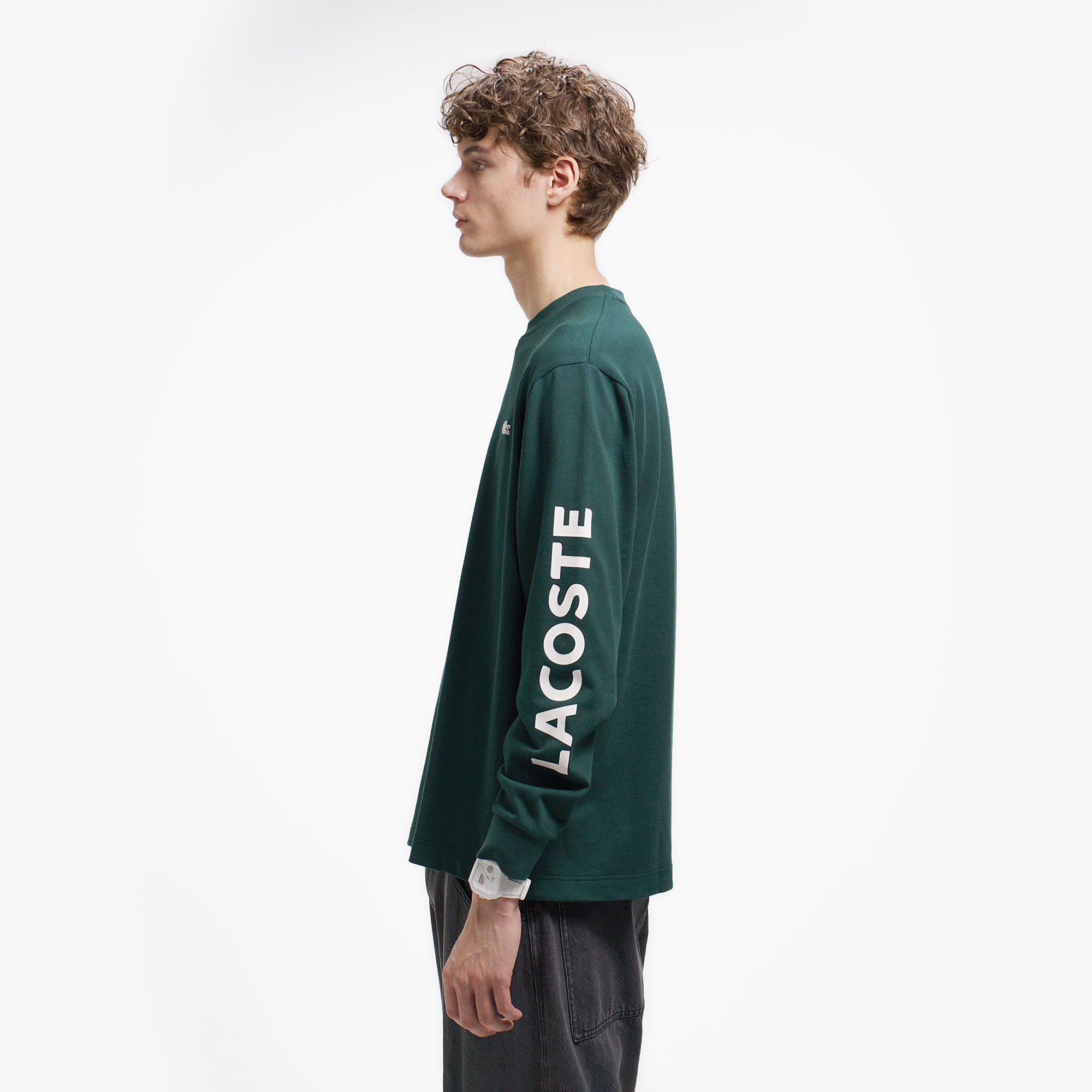 ヘビーウェイトスリーブプリントTシャツ