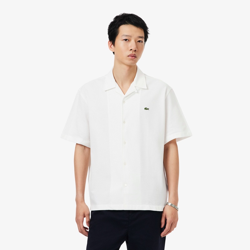 鹿の子地オープンカラーシャツ CH2347 - ラコステ（LACOSTE）公式
