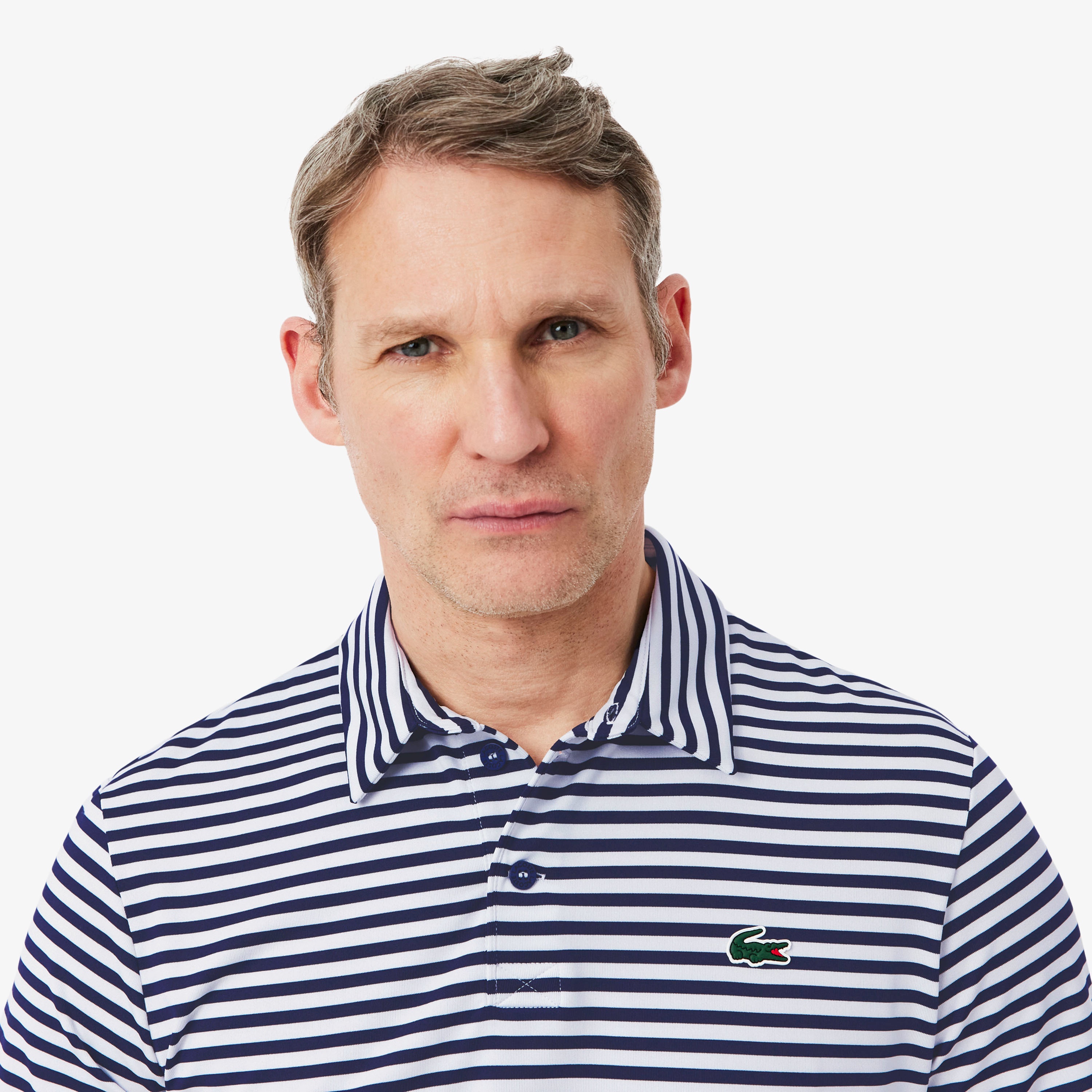 ウルトラドライ ボーダーゴルフポロシャツ