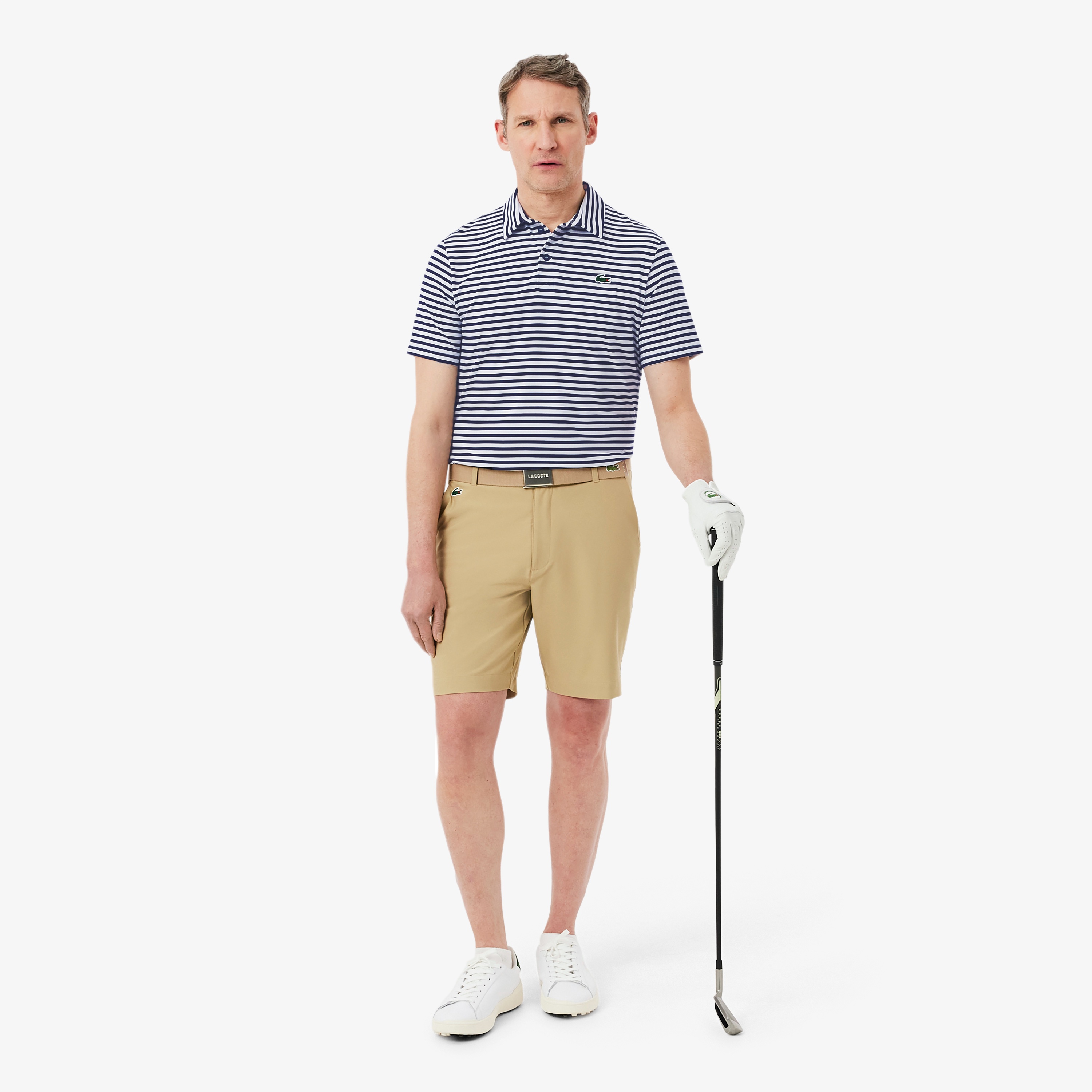 ウルトラドライ ボーダーゴルフポロシャツ