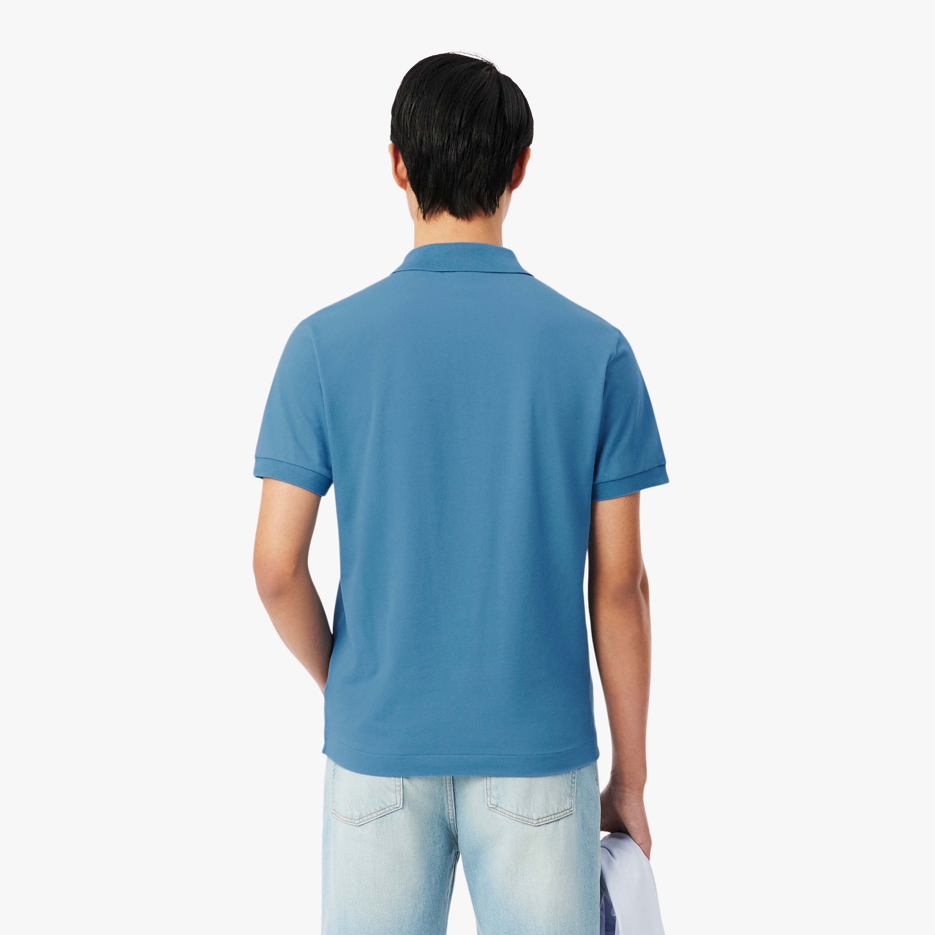 L.12.12 ライト鹿の子地ポロシャツ