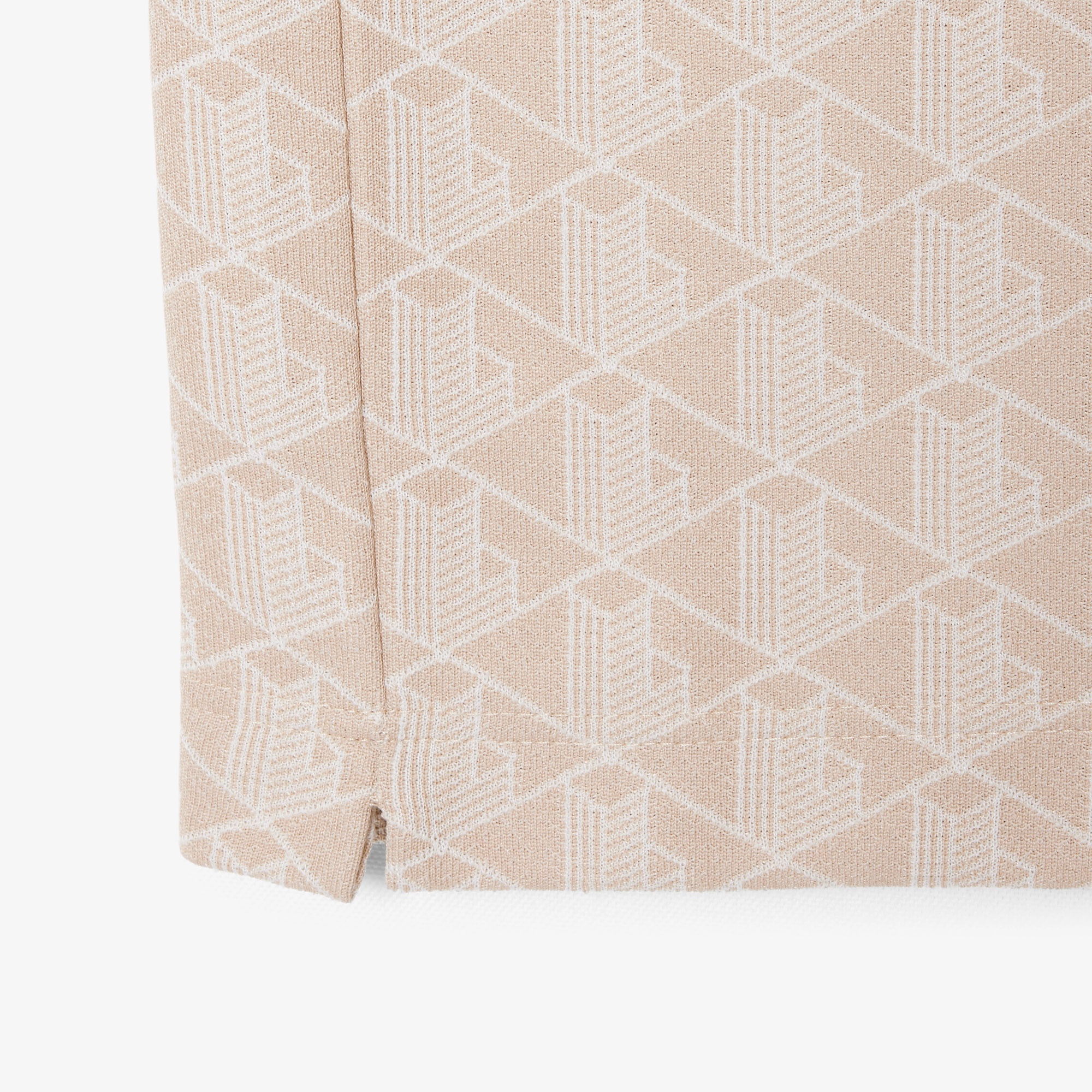 モノグラムジャカードポロシャツ