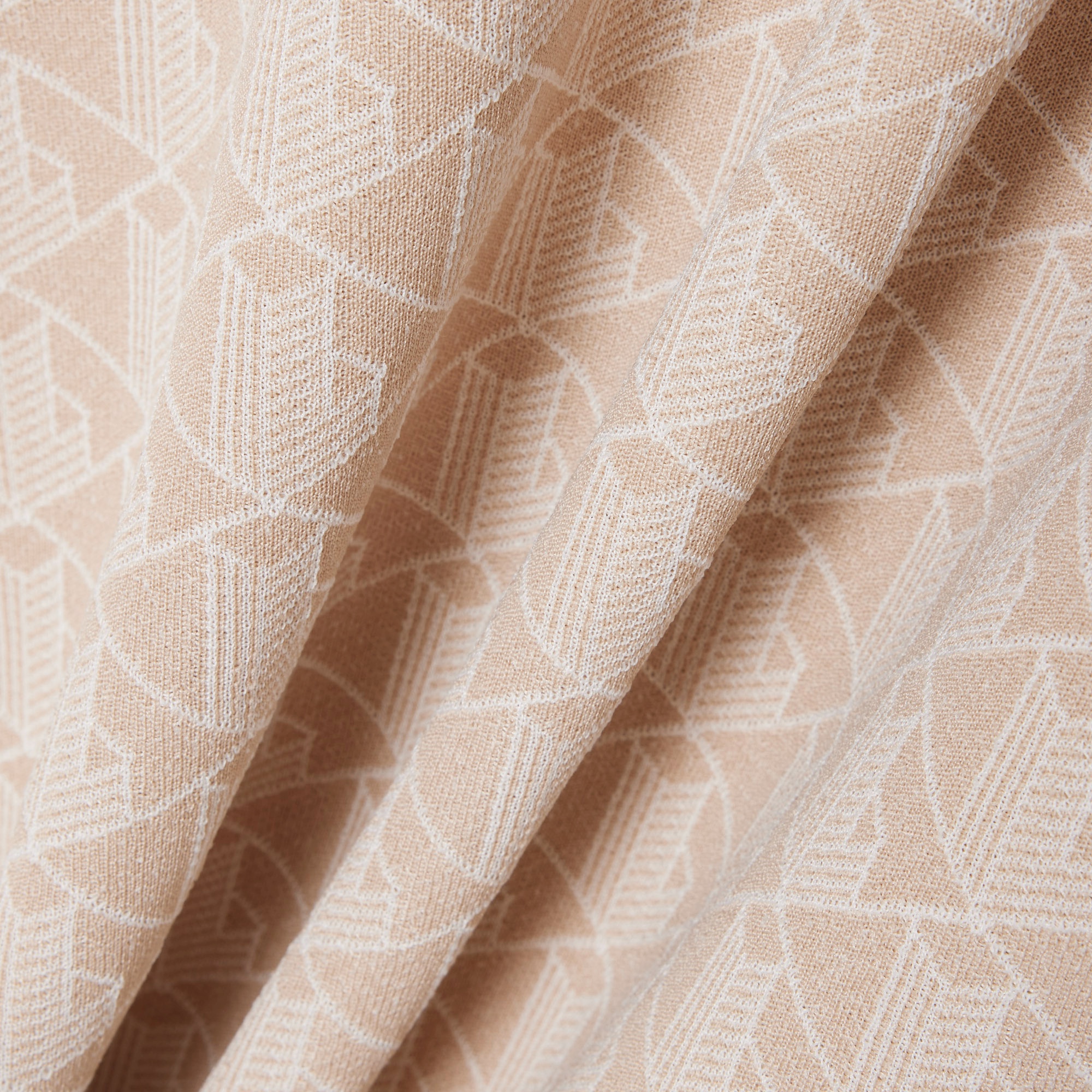 モノグラムジャカードポロシャツ