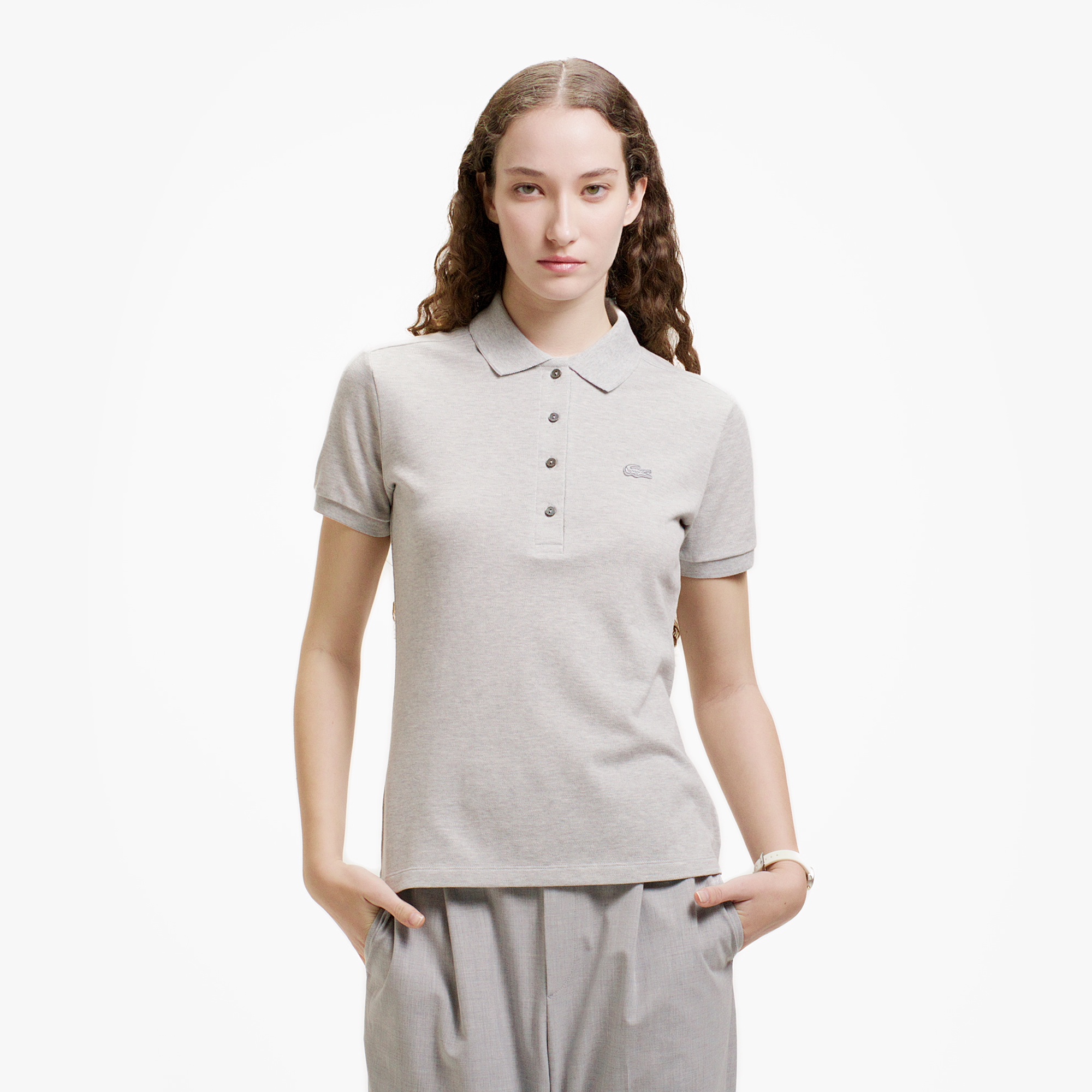 ストレッチコットンピケポロシャツ (半袖)