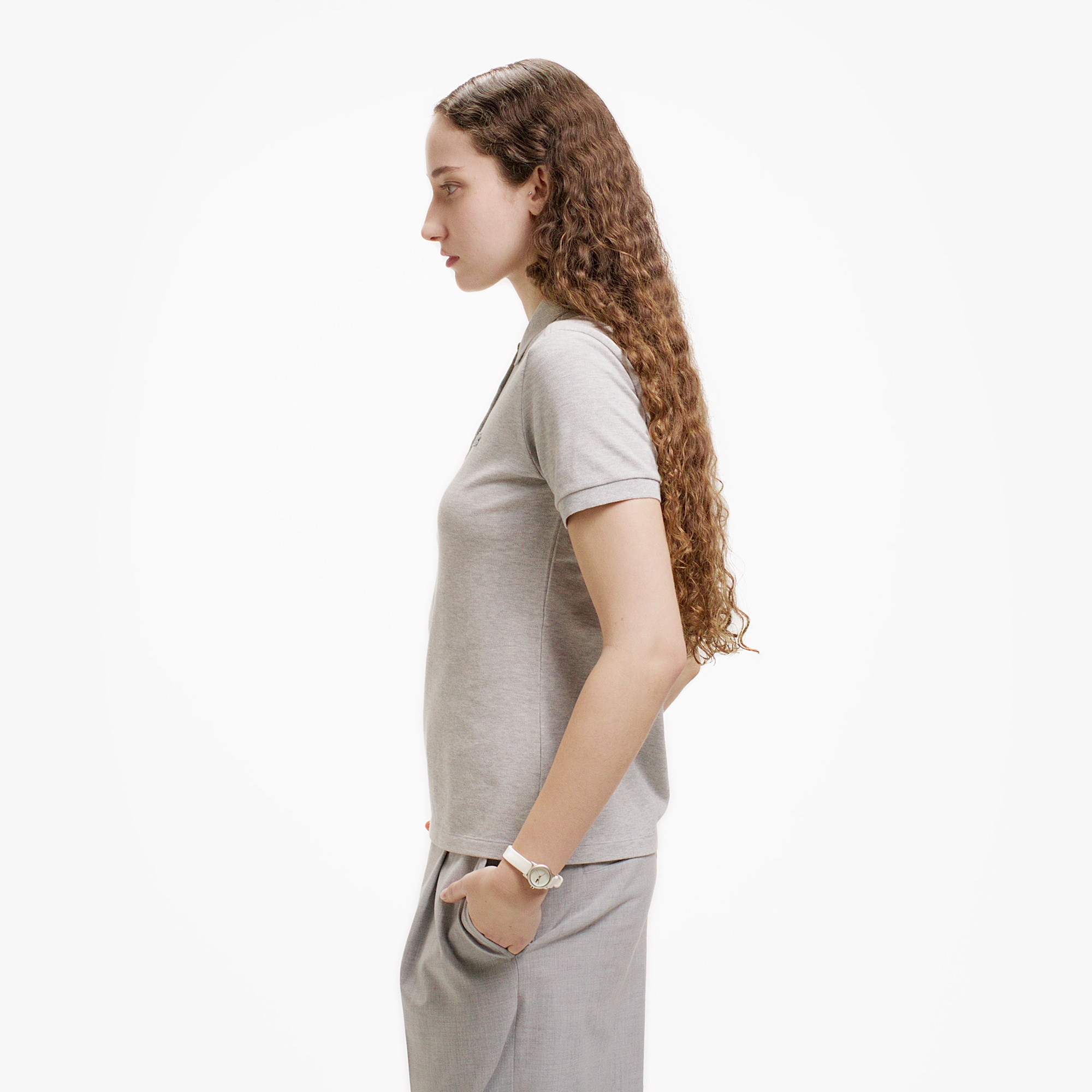 ストレッチコットンピケポロシャツ (半袖)