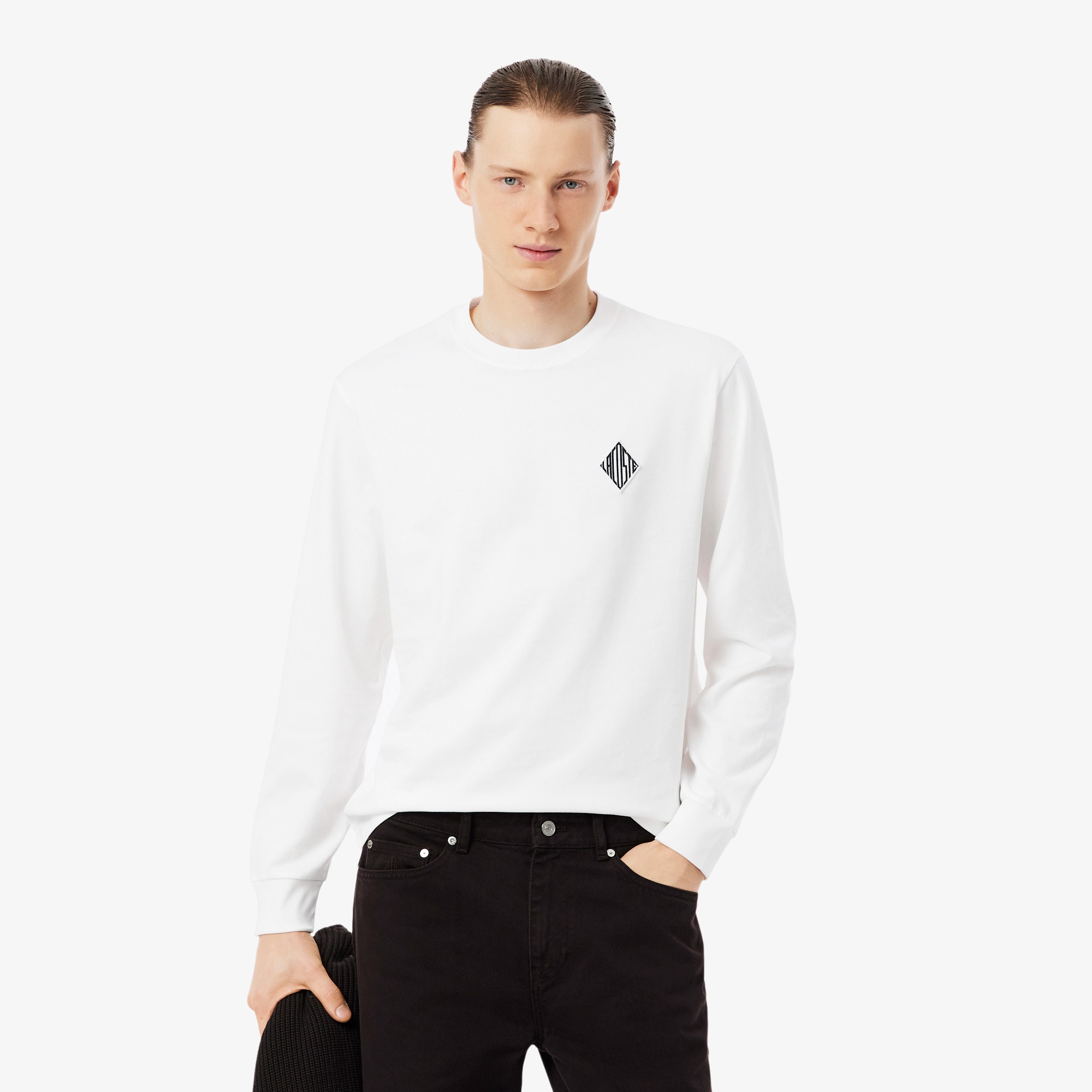 ダイヤロゴパッチロングスリーブTシャツ