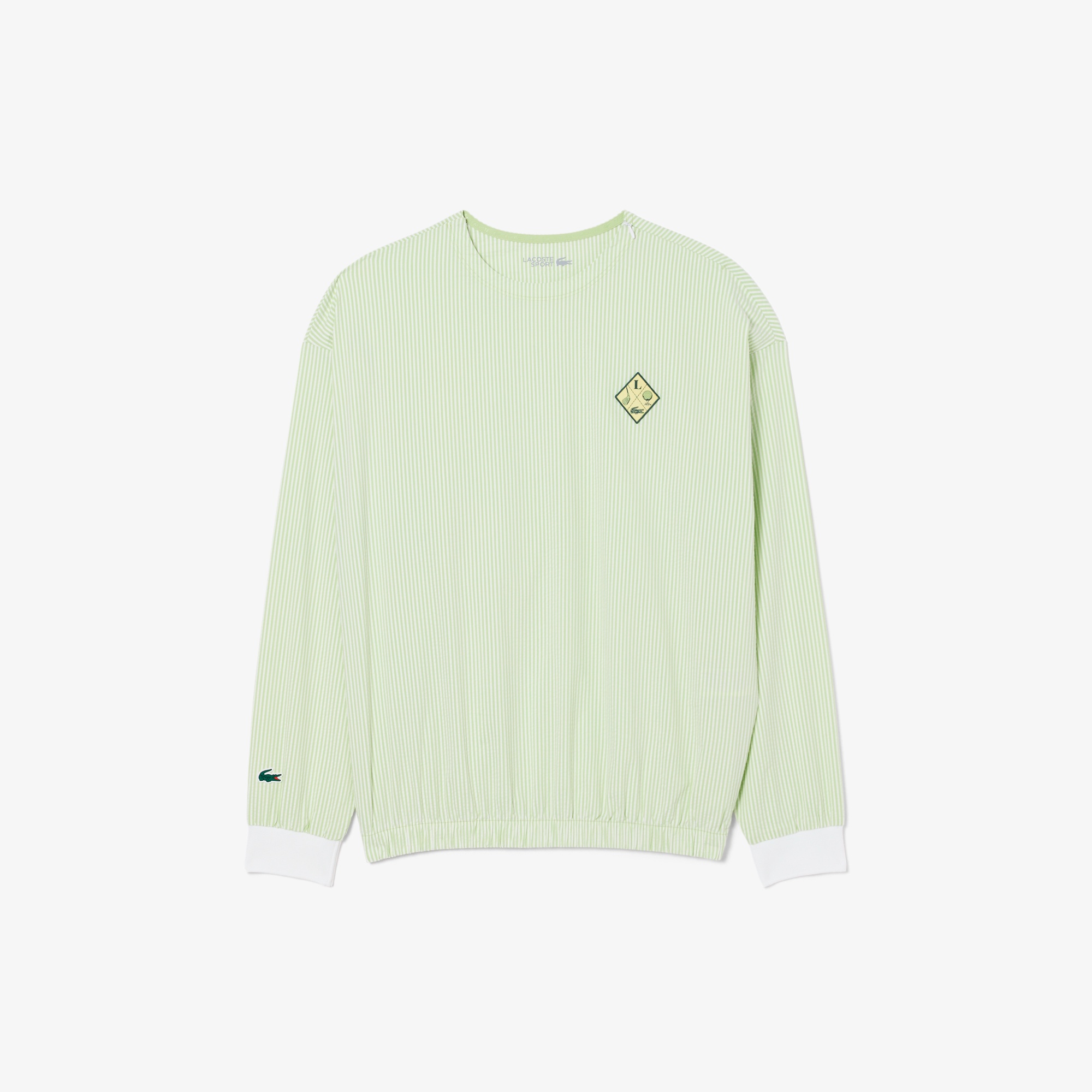 ウルトラドライ シアサッカーゴルフプルオーバースウェットシャツ