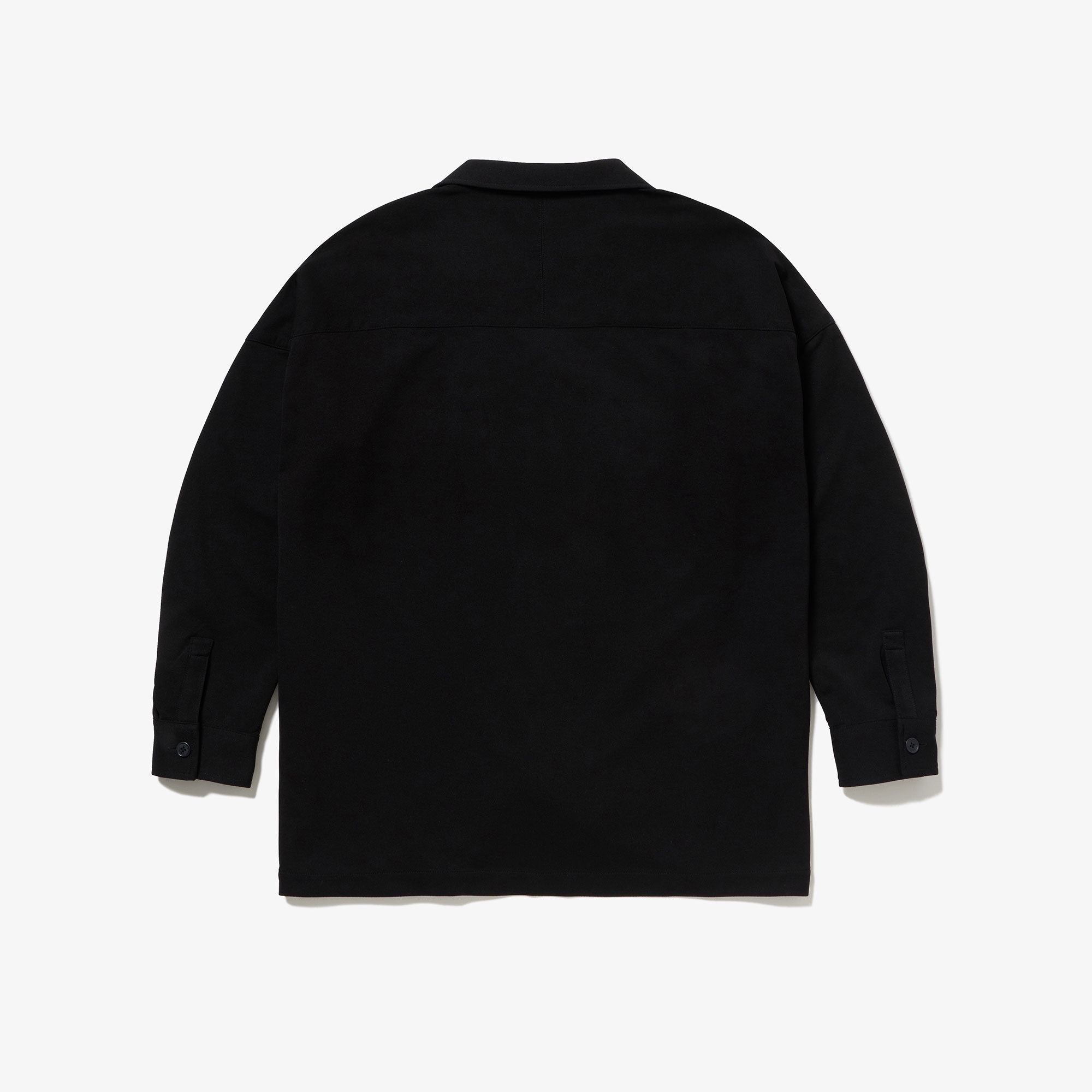 鹿の子地オープンカラーシャツジャケット