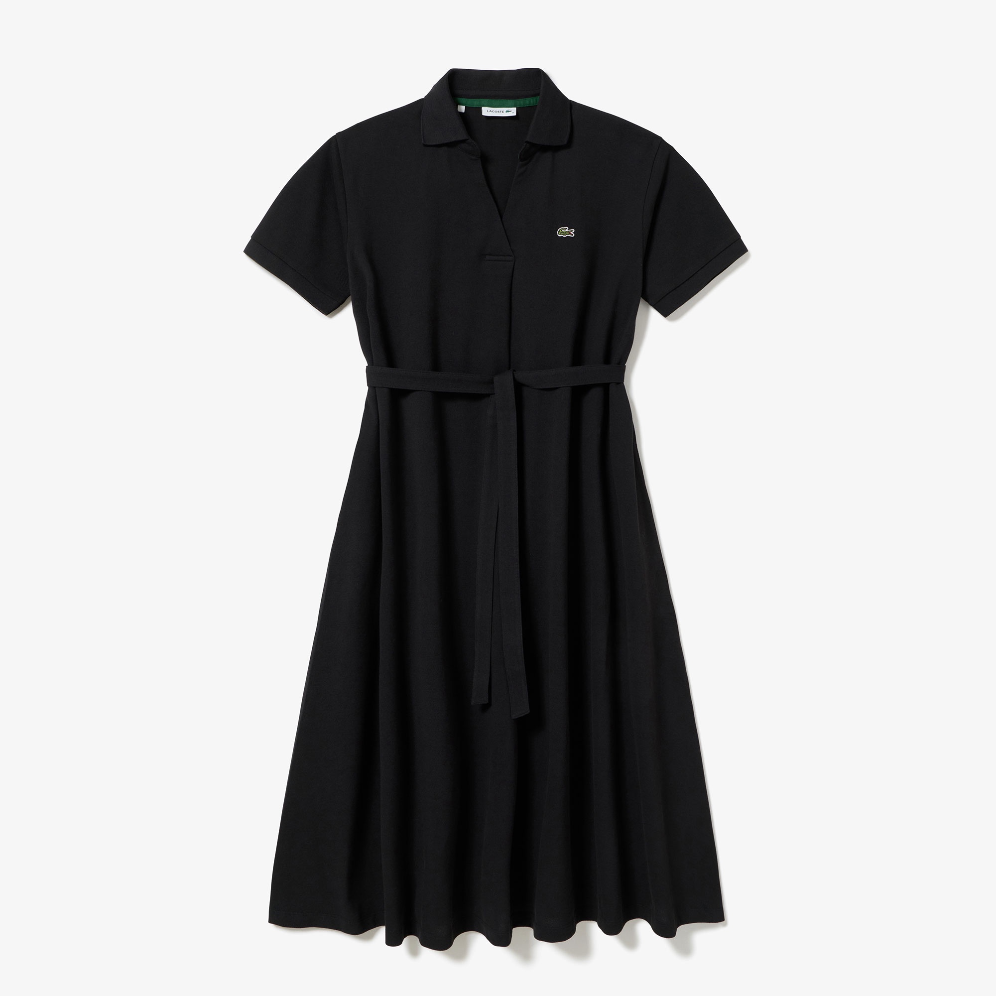 スキッパーネックポロドレス