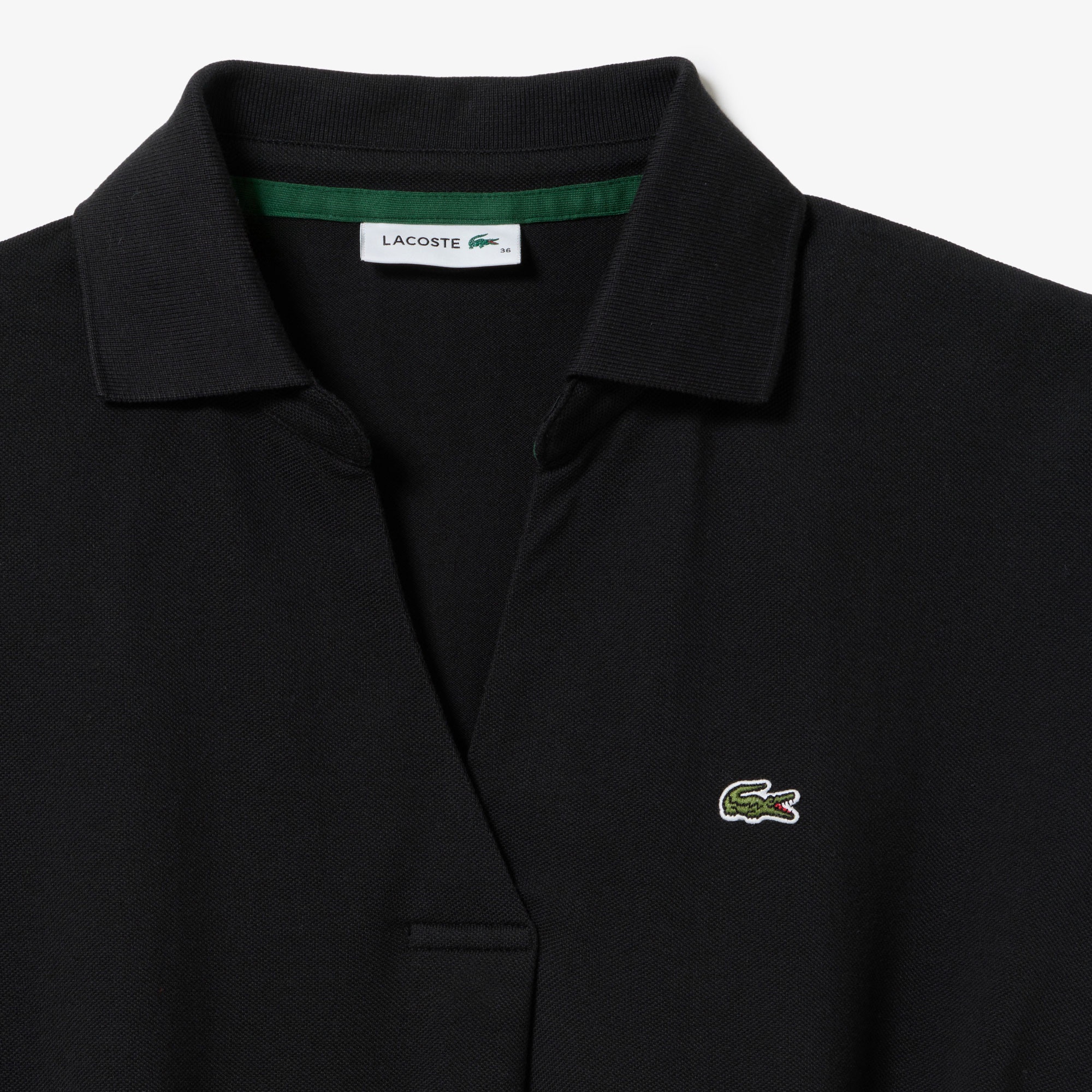 スキッパーネックポロドレス