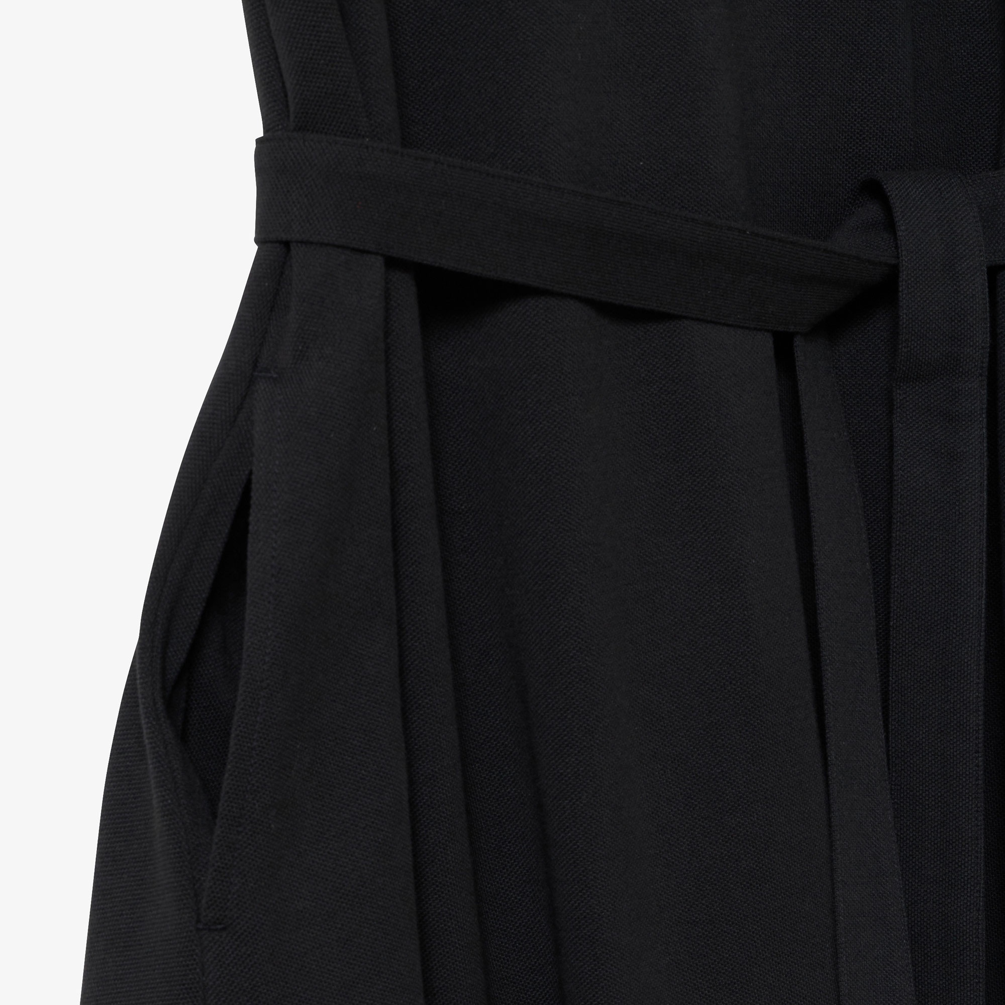 スキッパーネックポロドレス