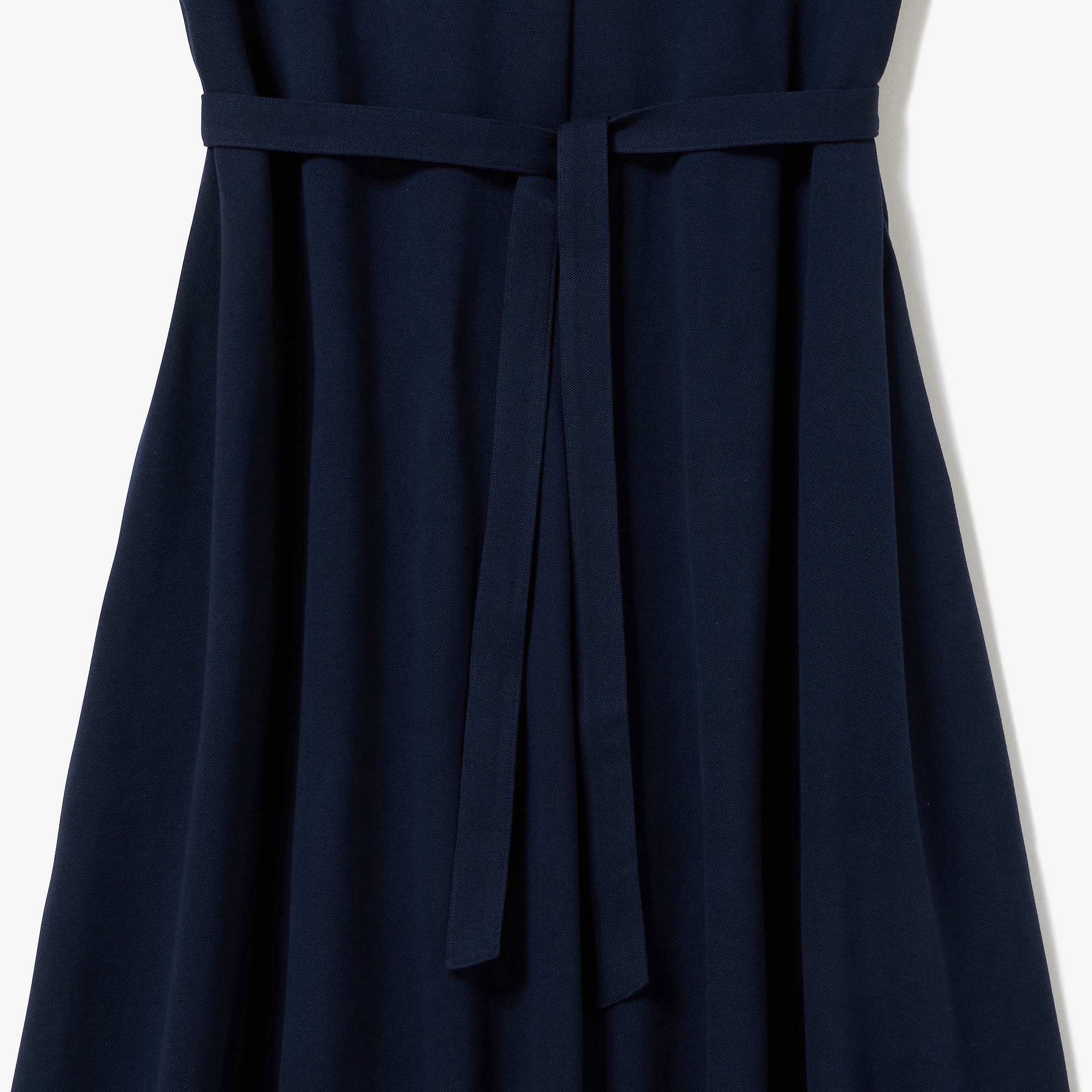 スキッパーネックポロドレス