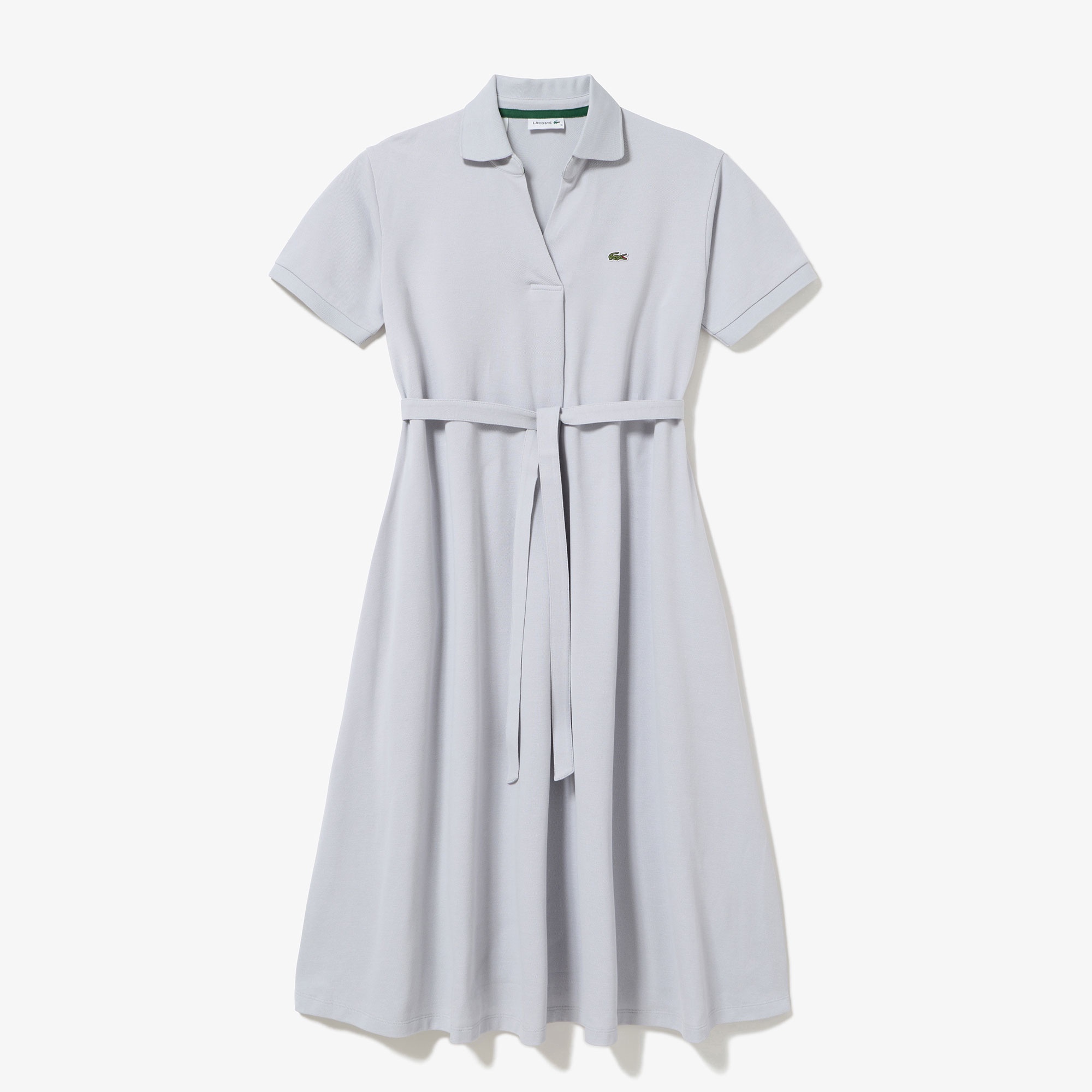 スキッパーネックポロドレス