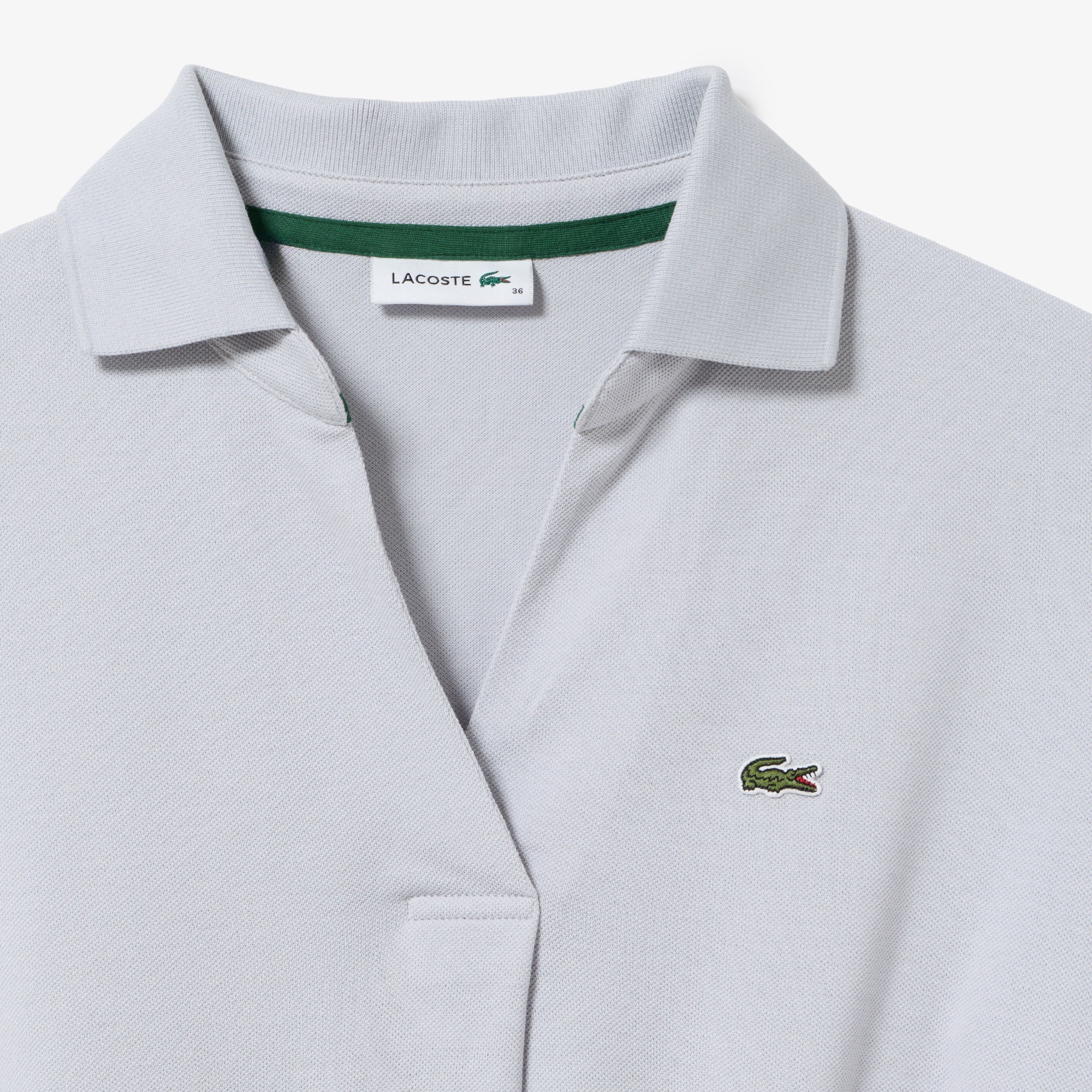 スキッパーネックポロドレス