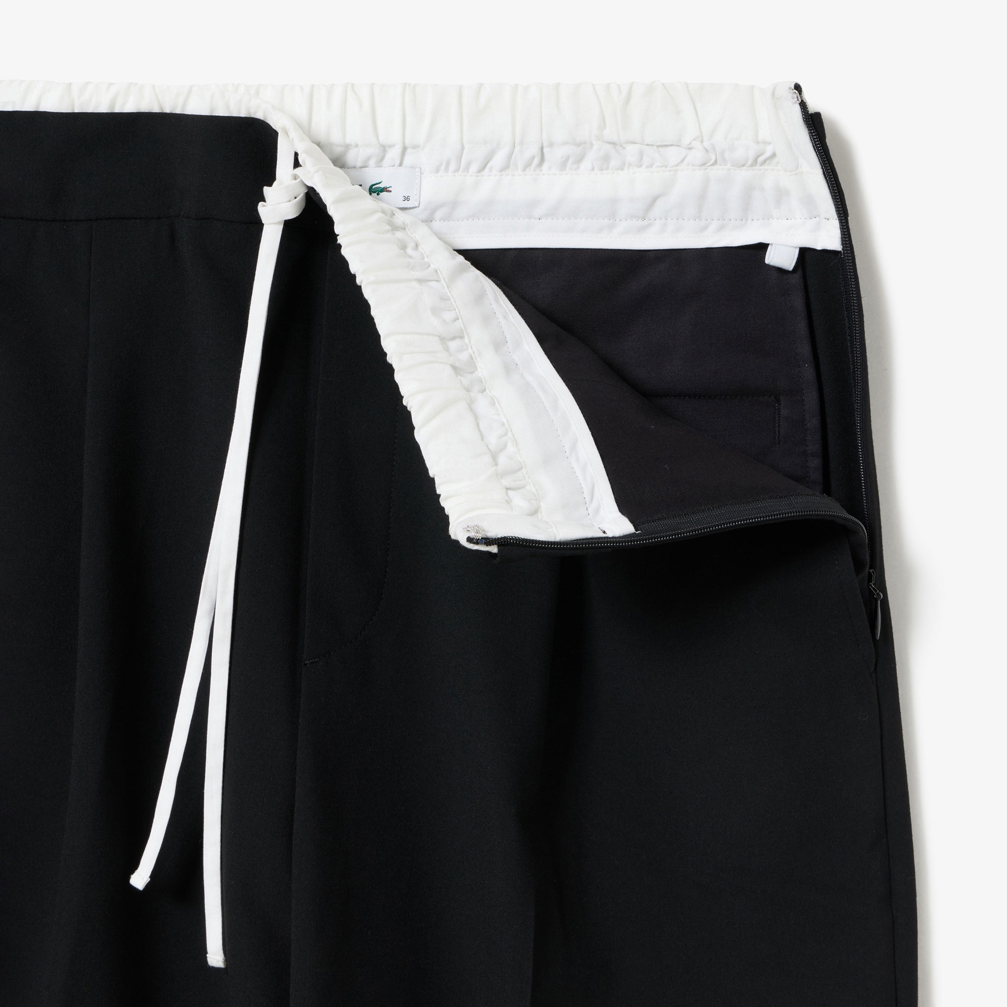 レイヤードウエストタックパンツ