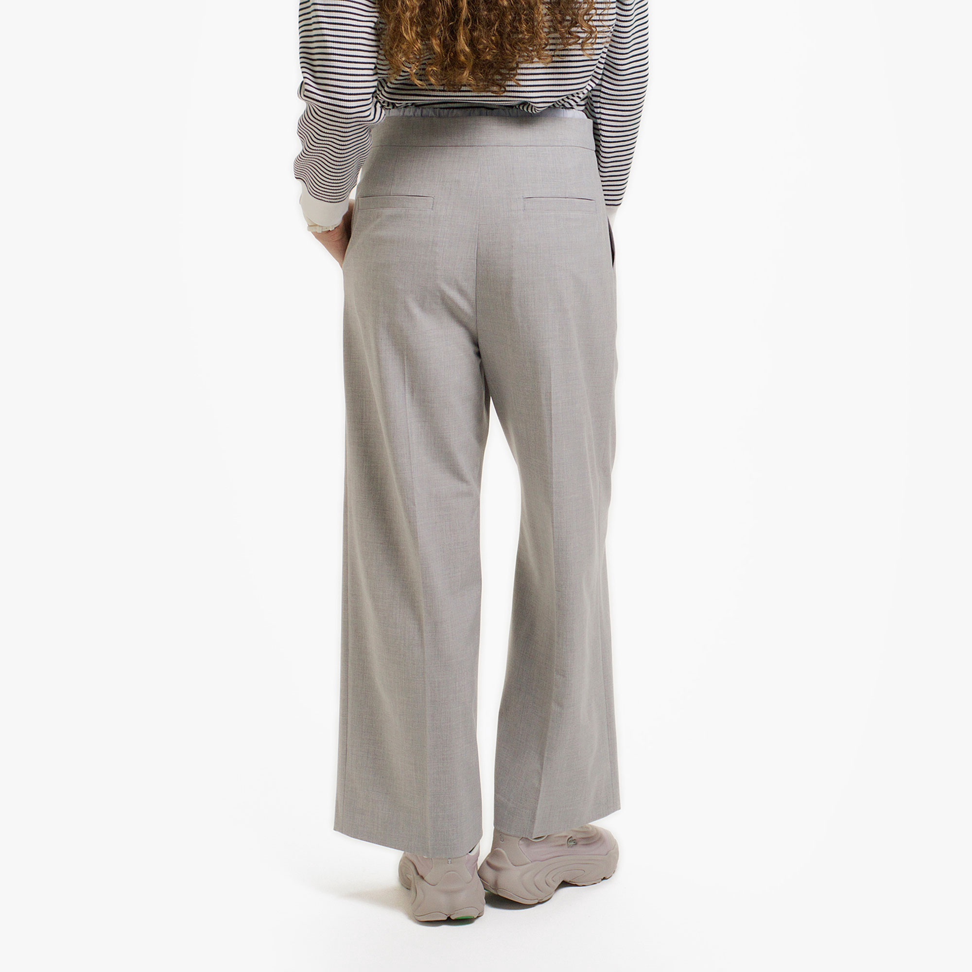 レイヤードウエストタックパンツ