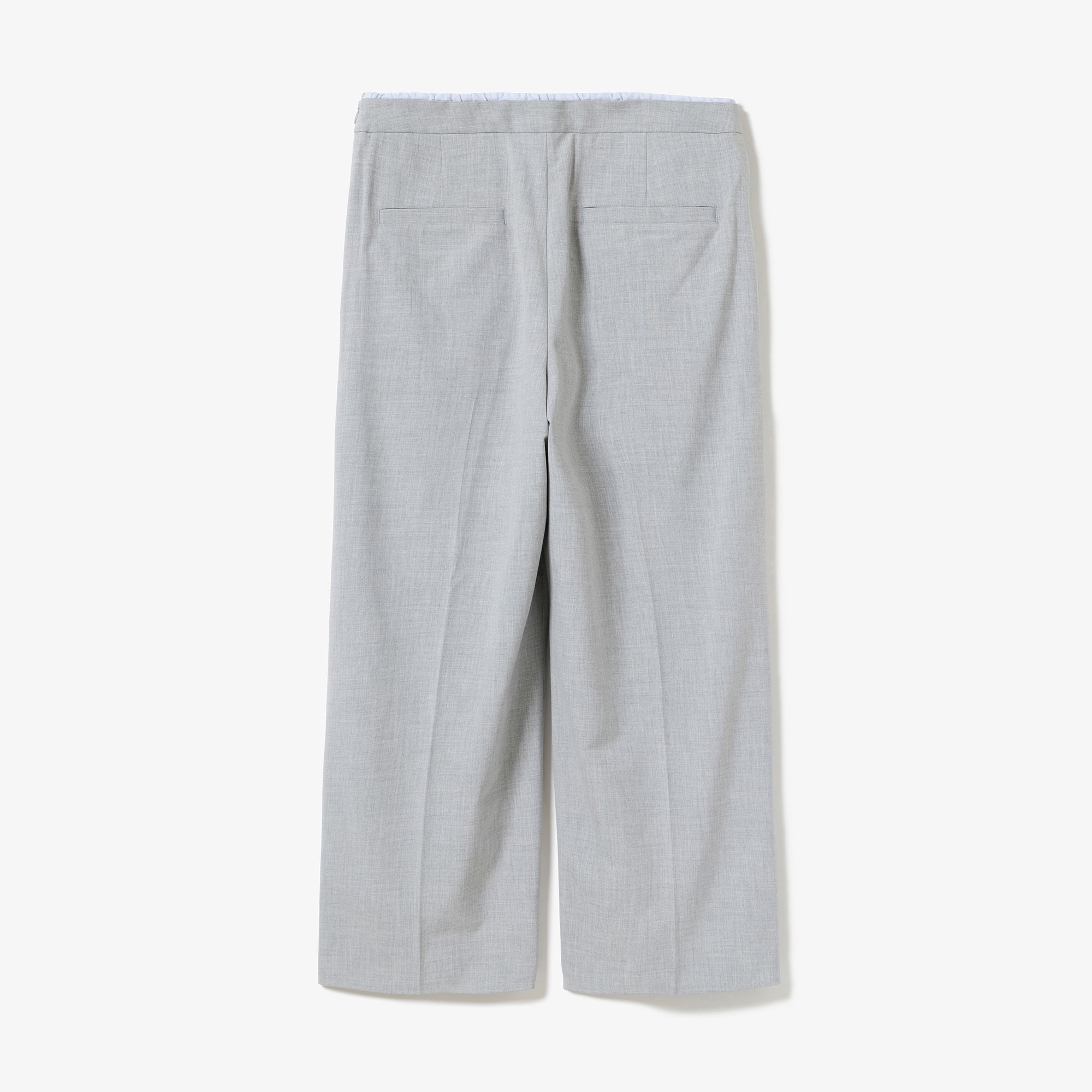 レイヤードウエストタックパンツ