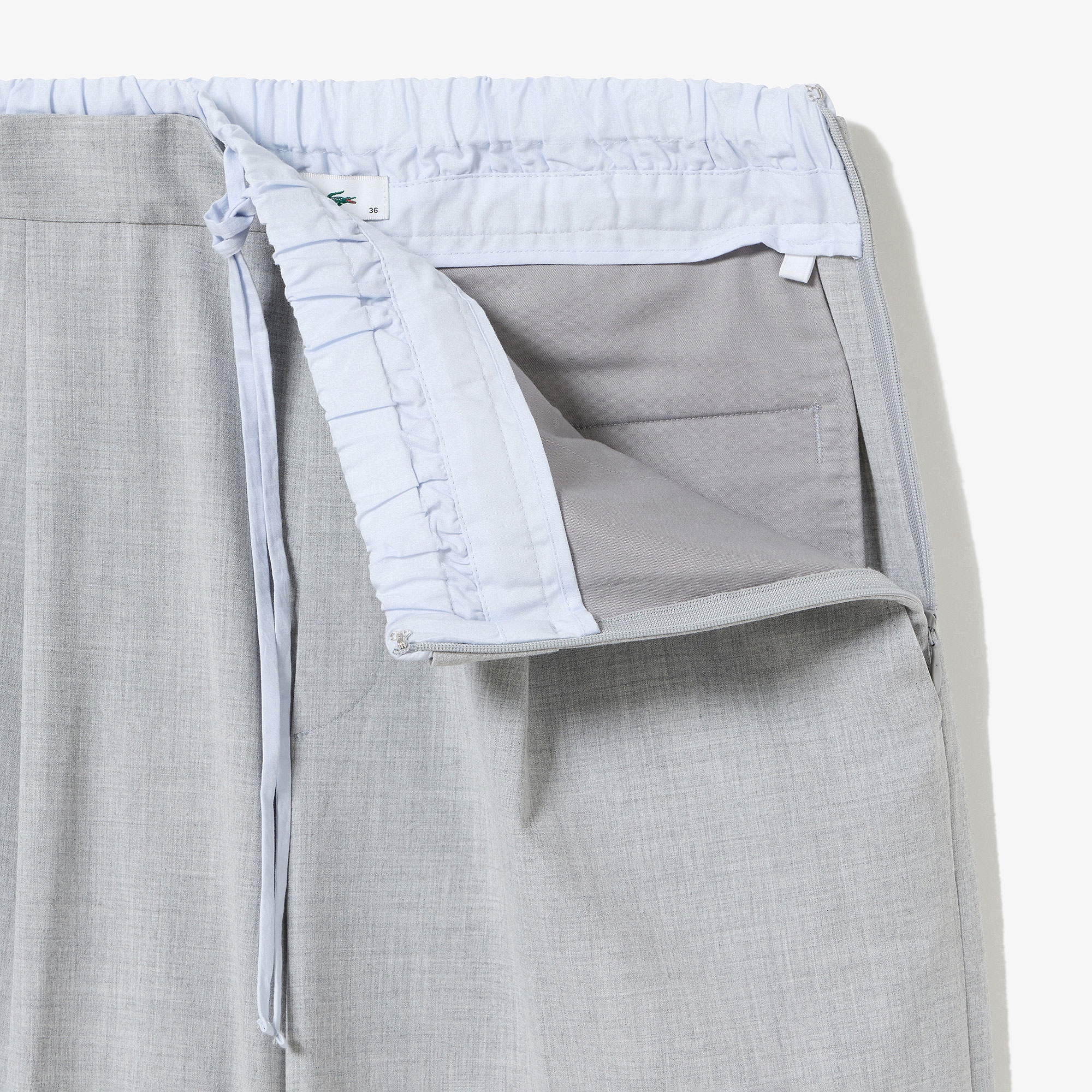 レイヤードウエストタックパンツ