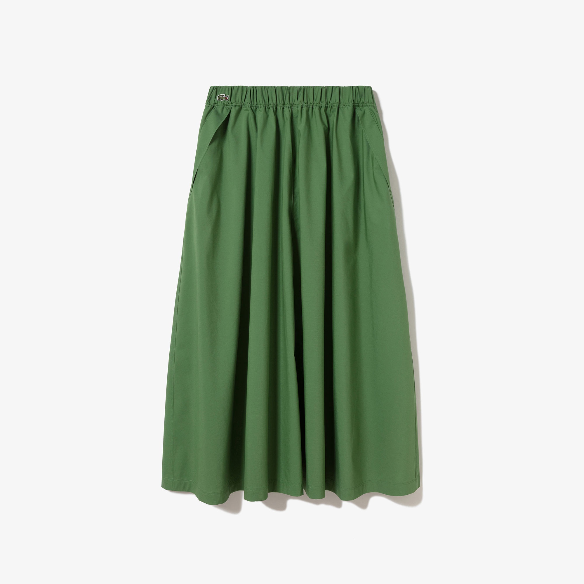 ストレッチタイプライターAラインギャザースカート