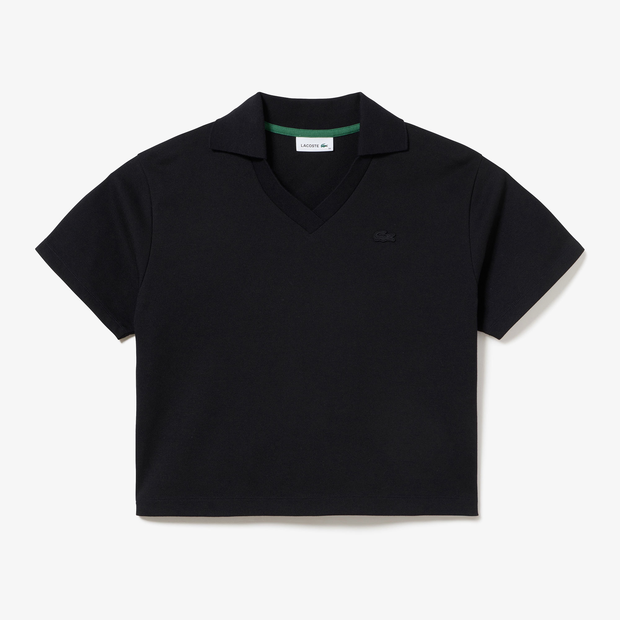 鹿の子地サッカーシャツ