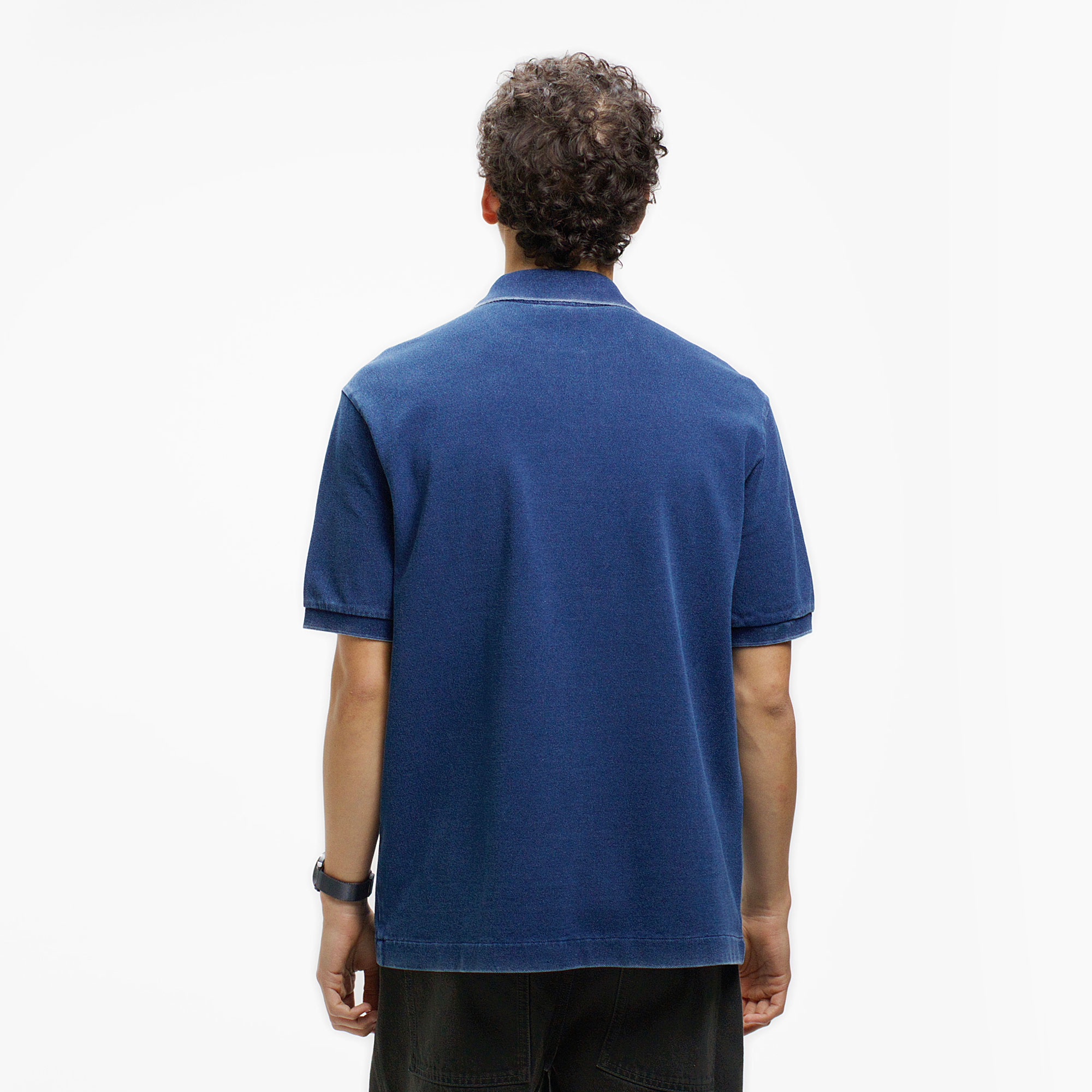 インディゴ ポロシャツ