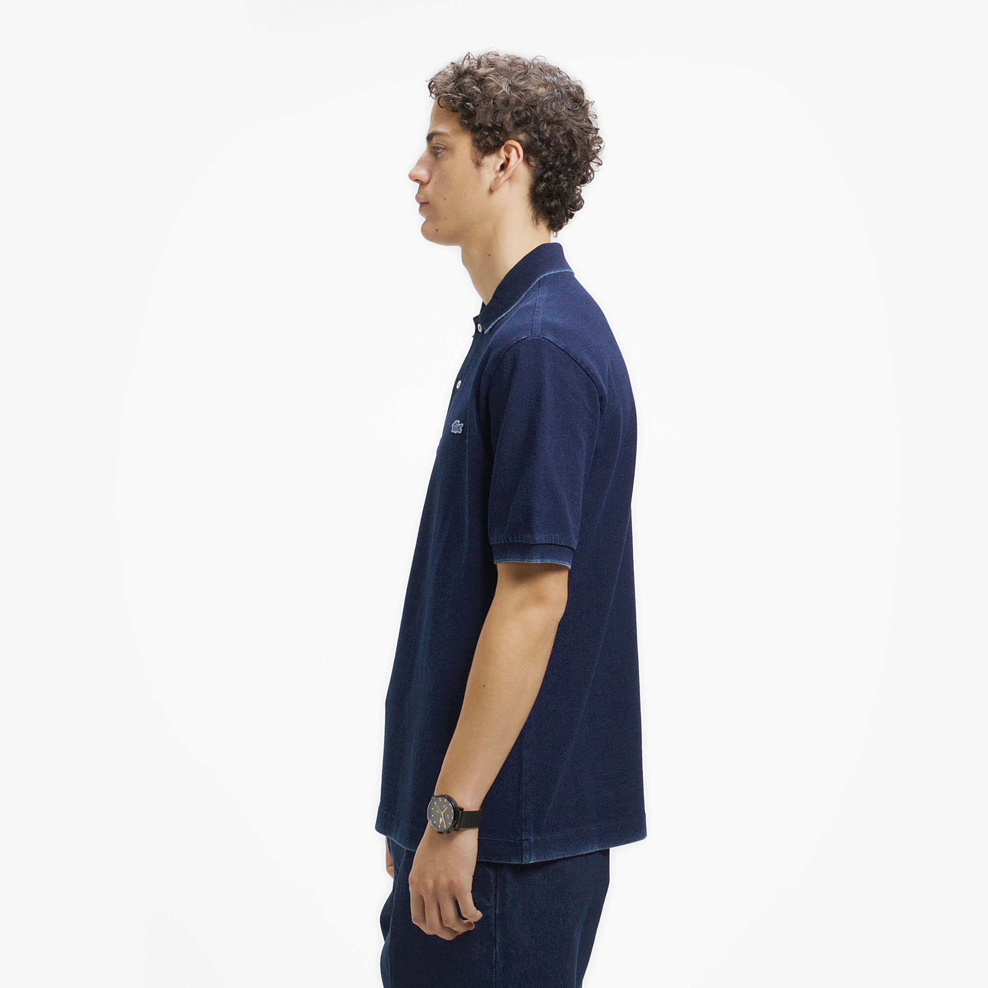 インディゴ ポロシャツ