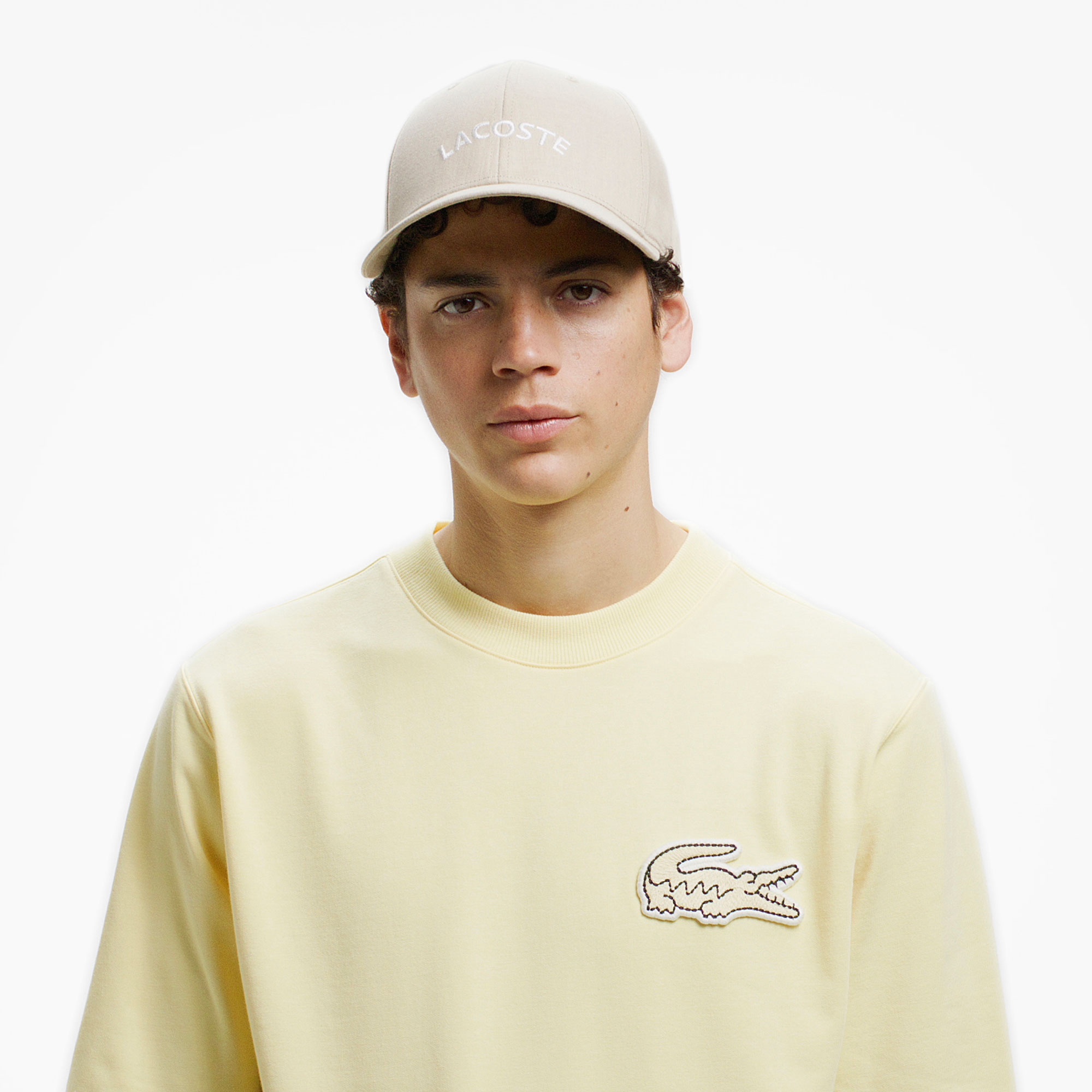 オーバーサイズクロックエンブレムスウェットTシャツ