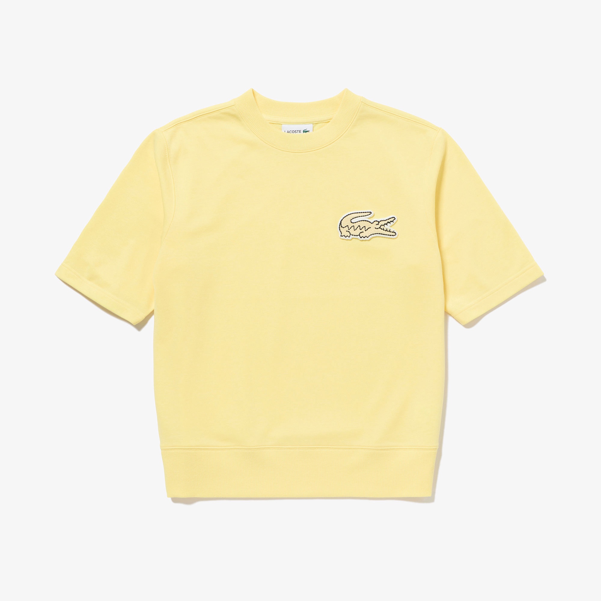 オーバーサイズクロックエンブレムスウェットTシャツ