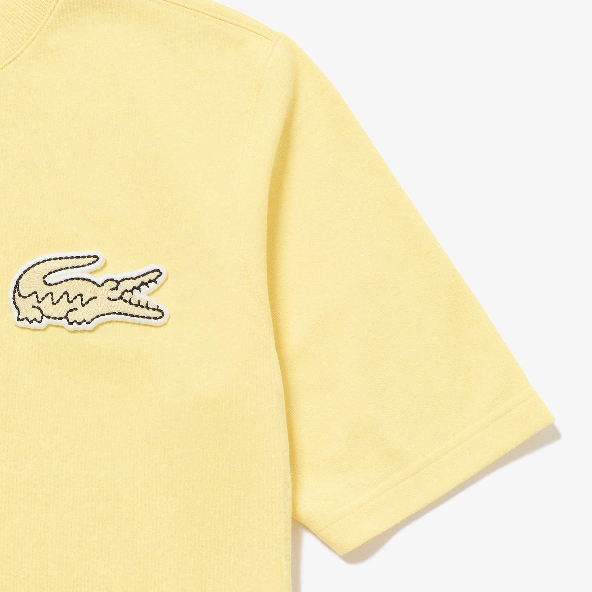 オーバーサイズクロックエンブレムスウェットTシャツ