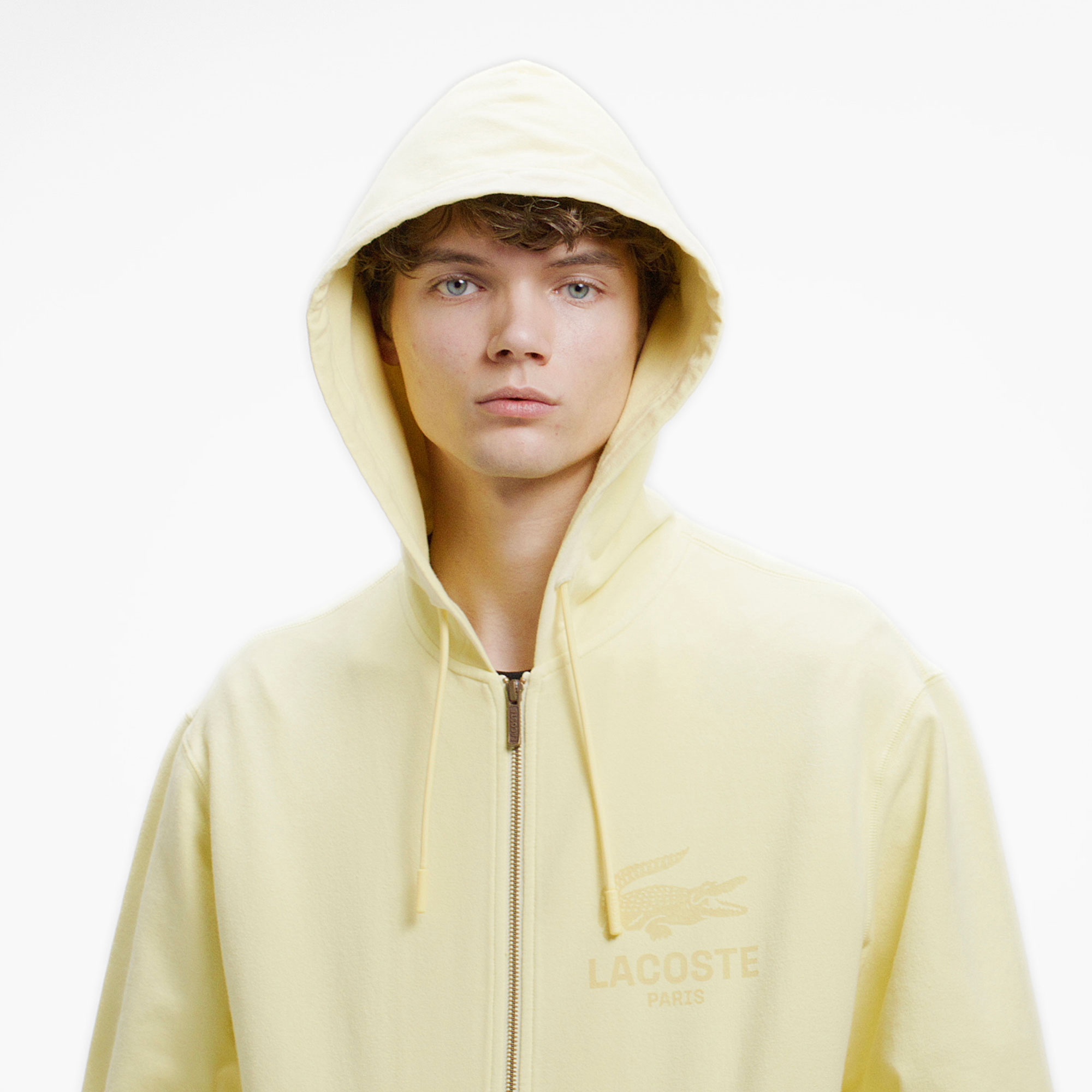 ビンテージエフェクト ロゴジップフーディー