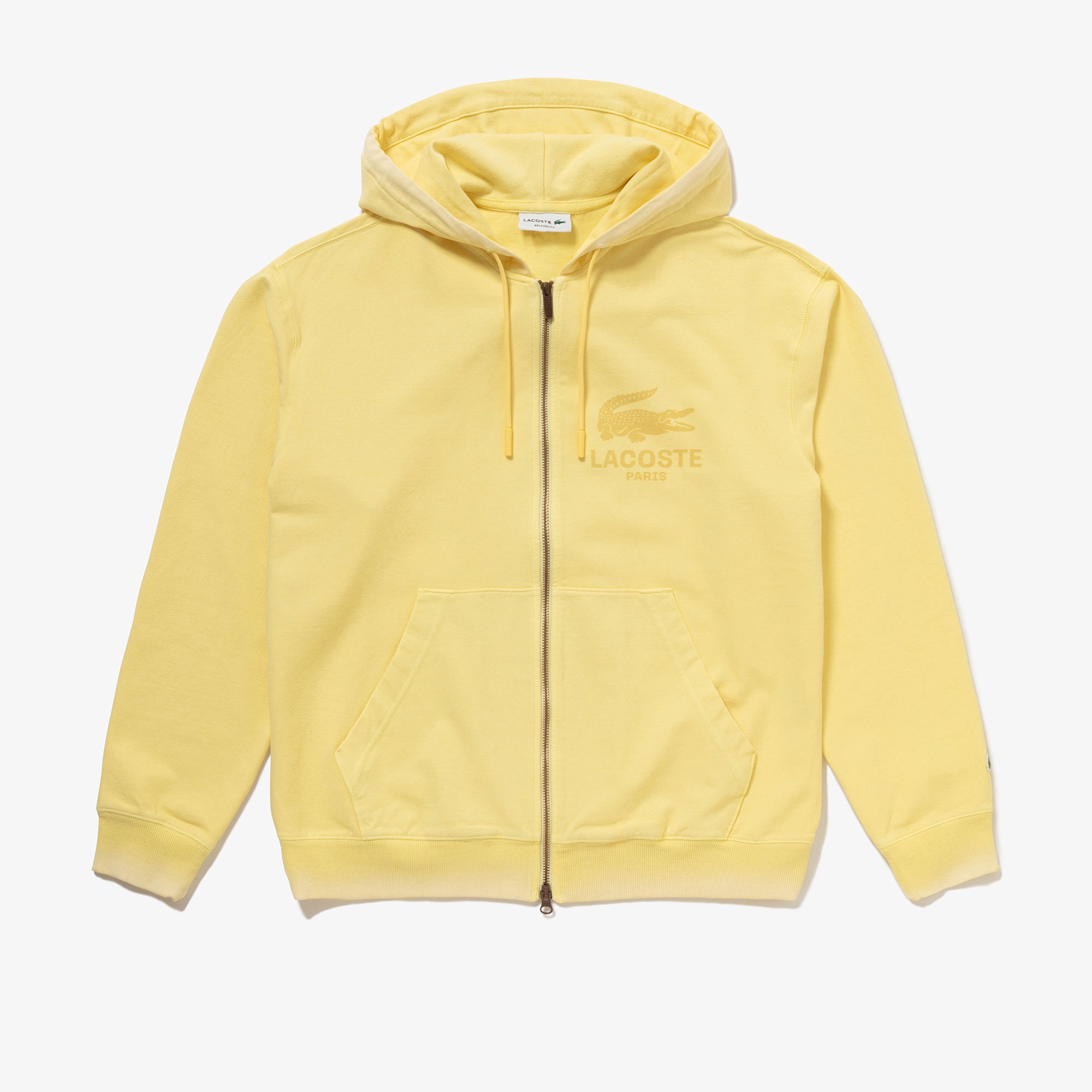 ビンテージエフェクト ロゴジップフーディー