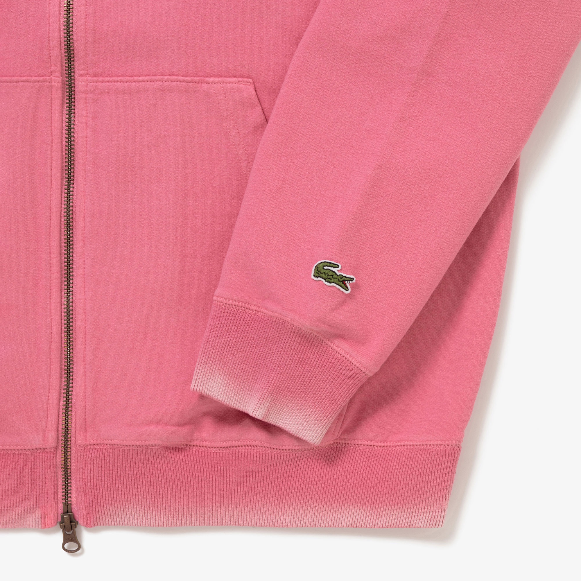 ビンテージエフェクト ロゴジップフーディー