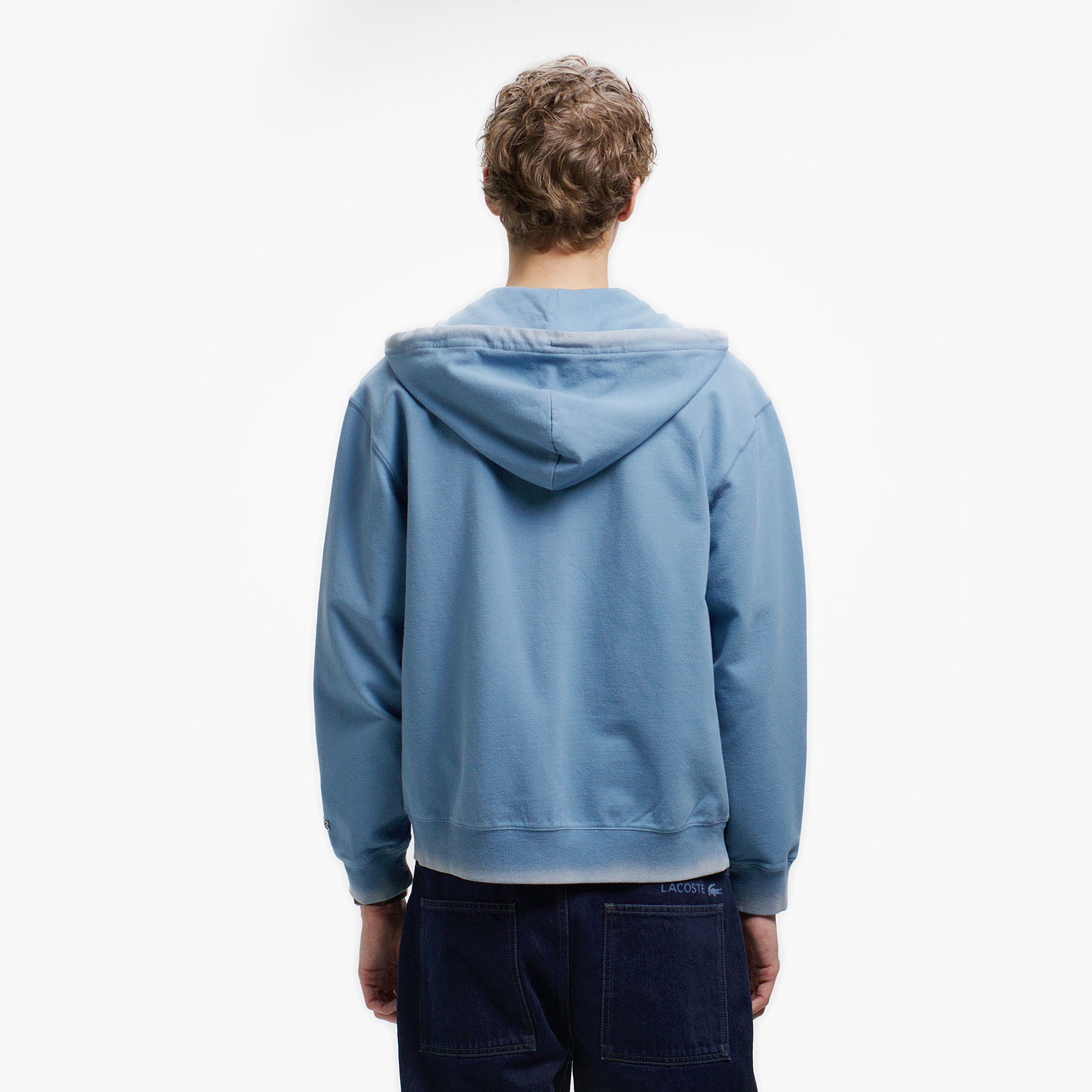 ビンテージエフェクト ロゴジップフーディー