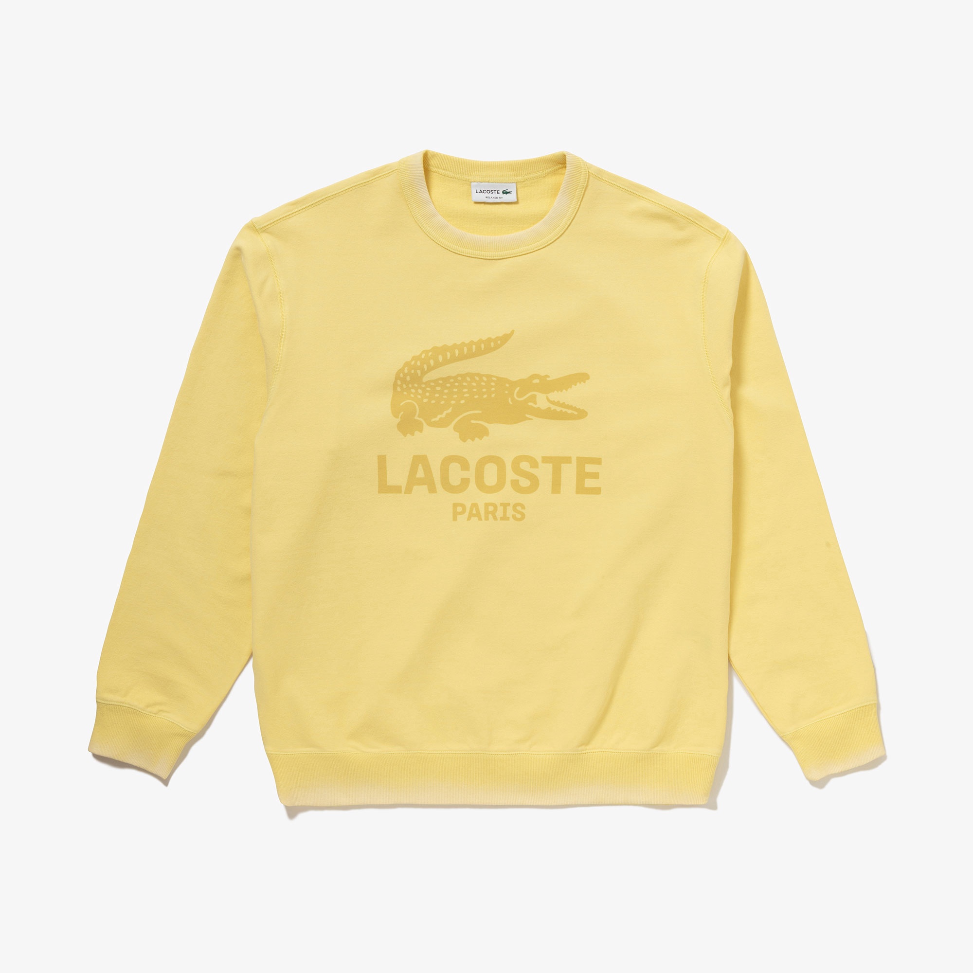 ビンテージエフェクト ロゴクルーネックスウェット