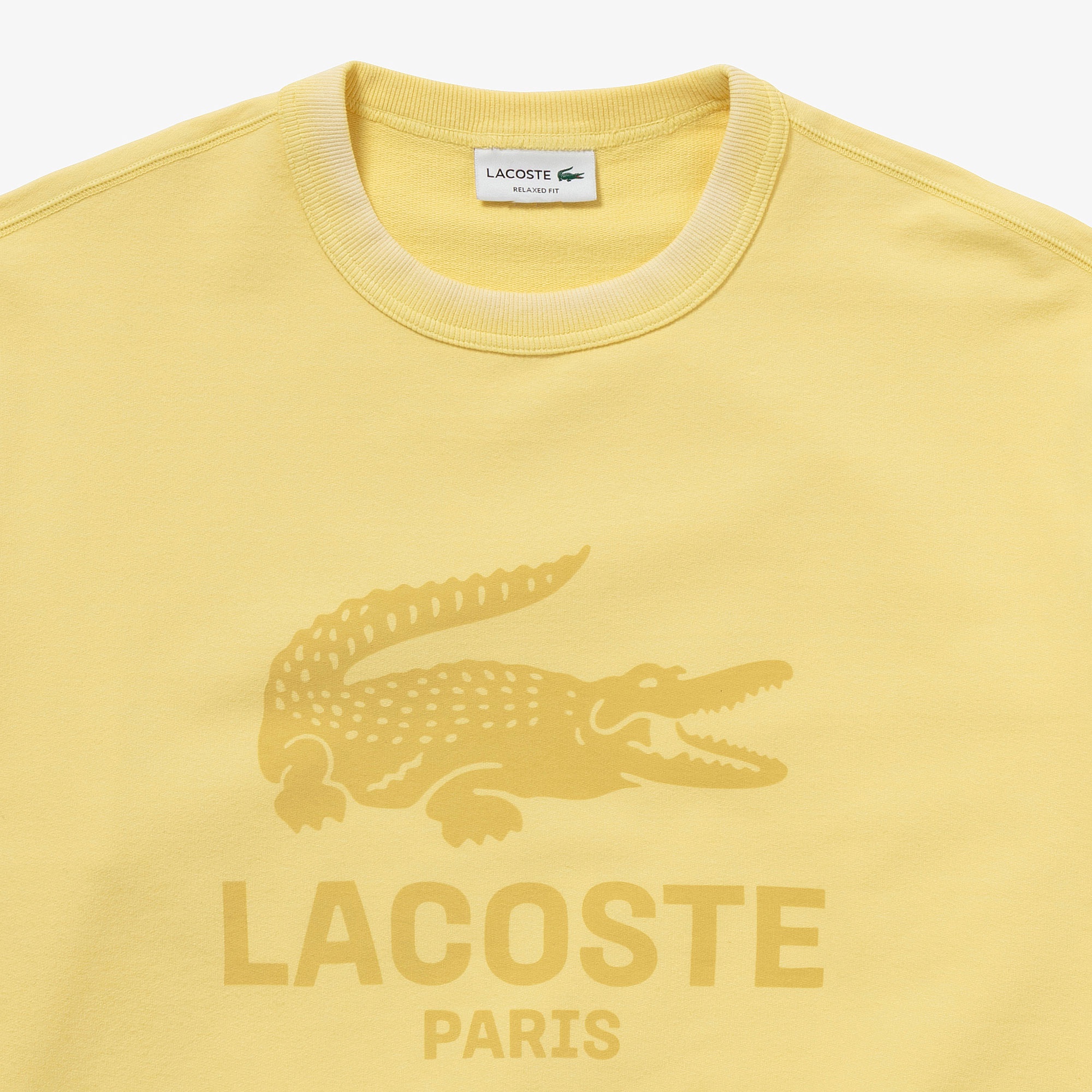 ビンテージエフェクト ロゴクルーネックスウェット