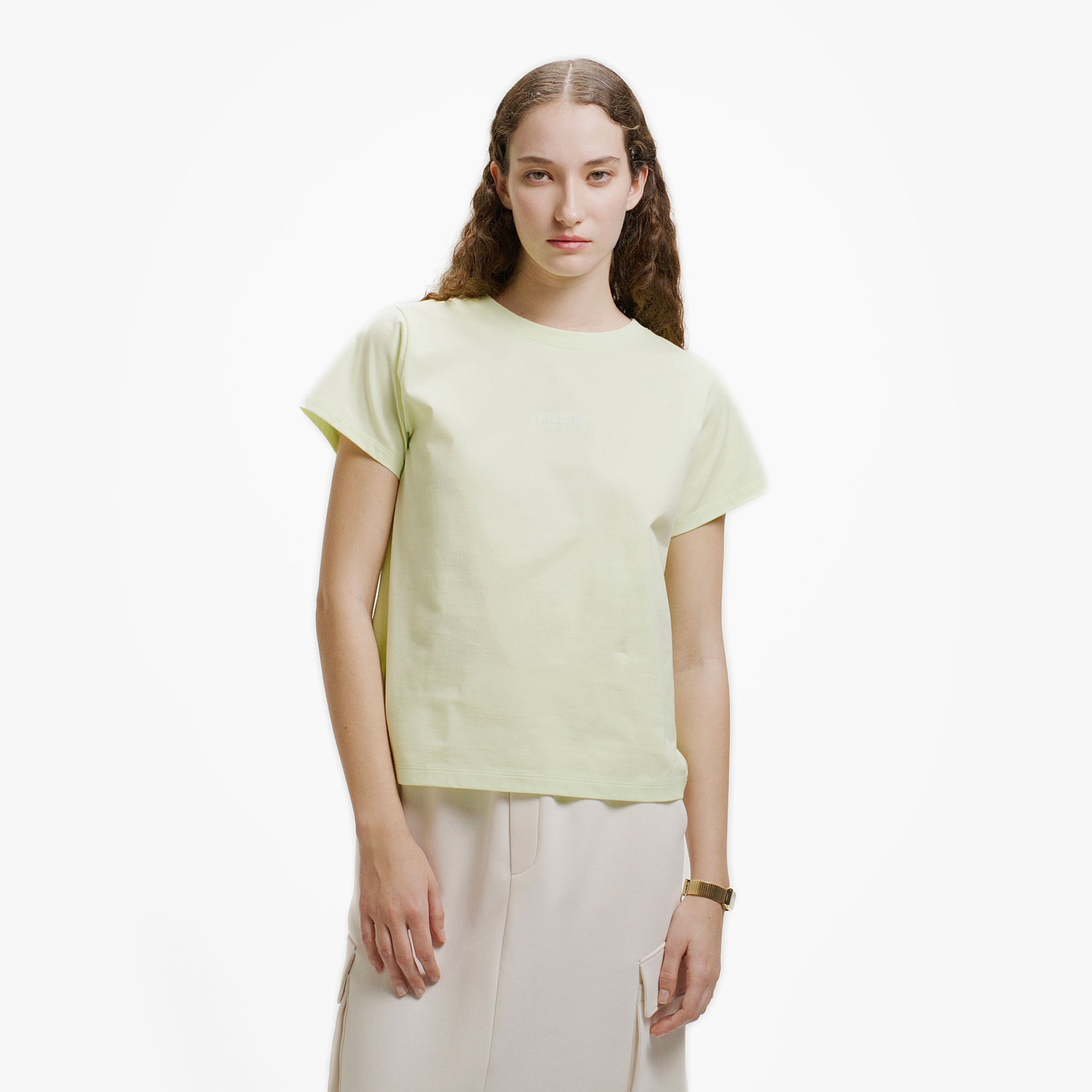 コンパクトブランドネームロゴTシャツ