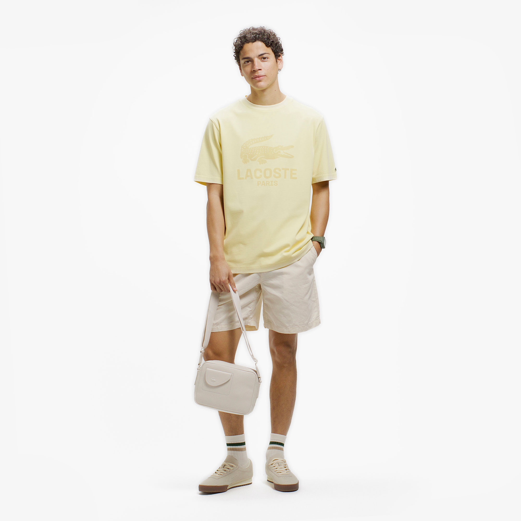 ビンテージエフェクト ロゴTシャツ